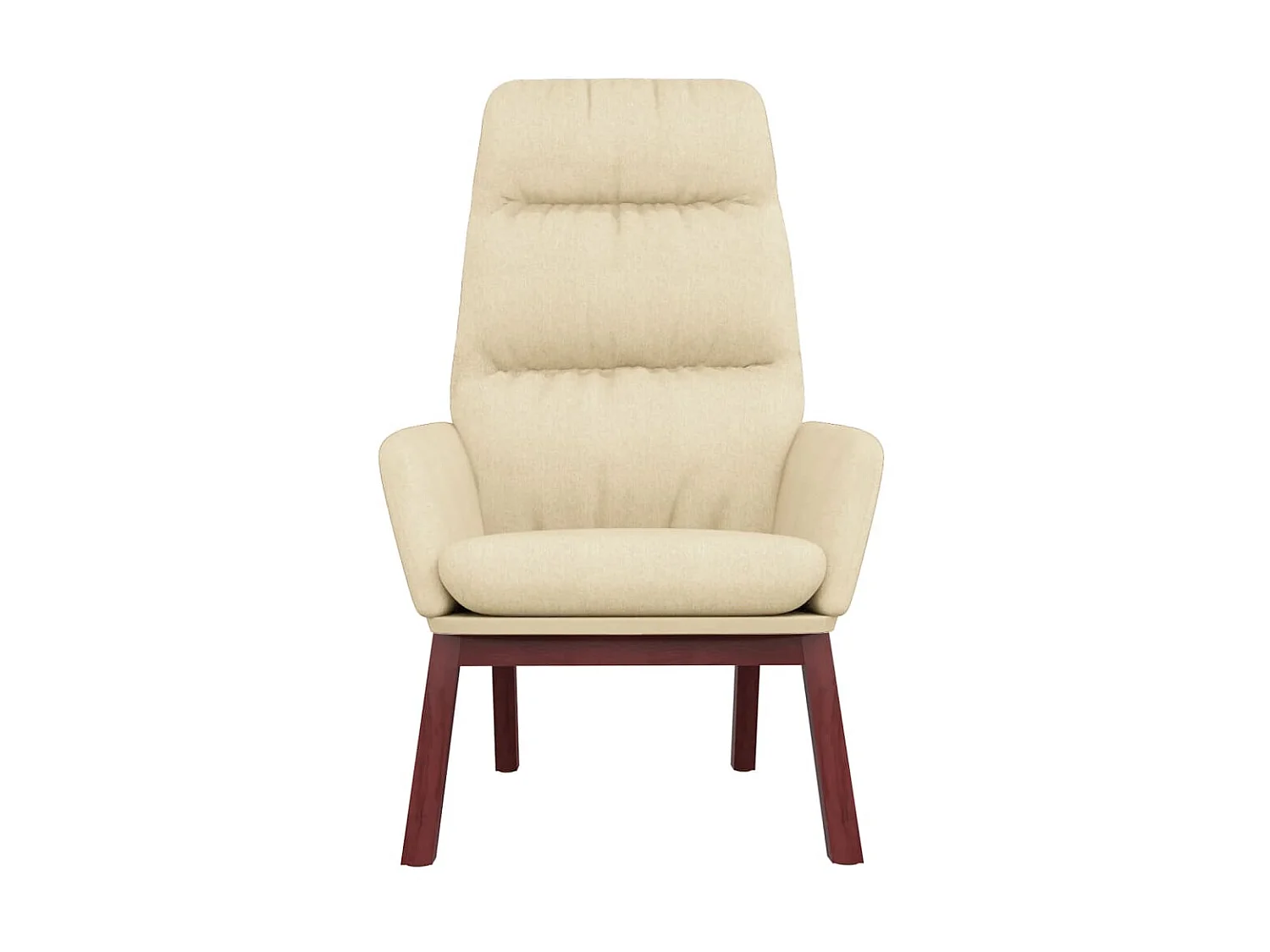 Chaise de relaxation Crème Tissu