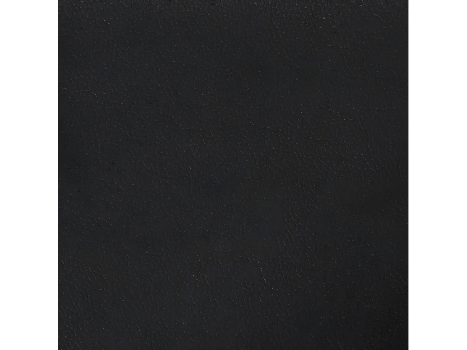 Fauteuil inclinable avec repose-pieds noir similicuir