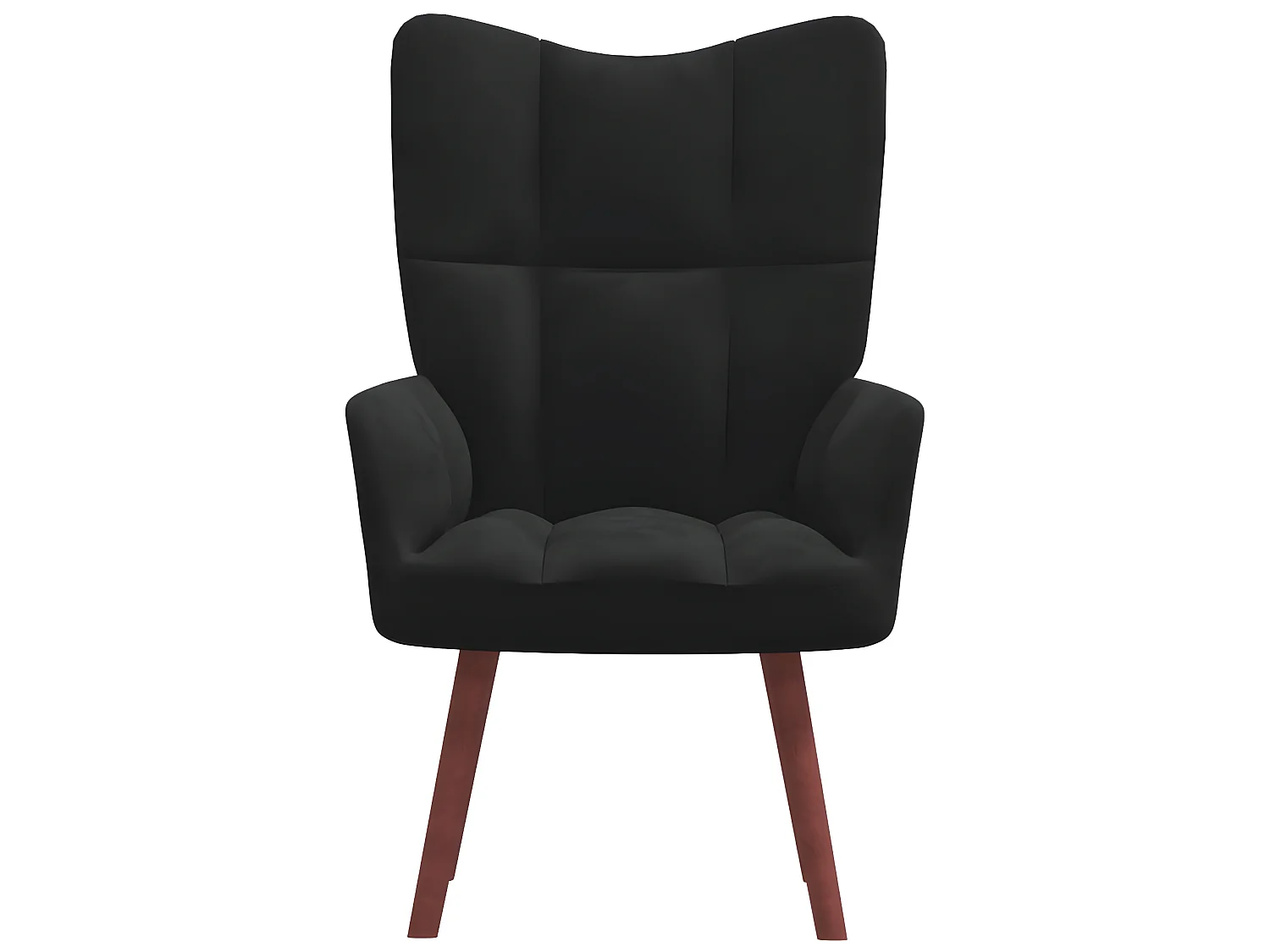 Sillón de relajación Terciopelo negro