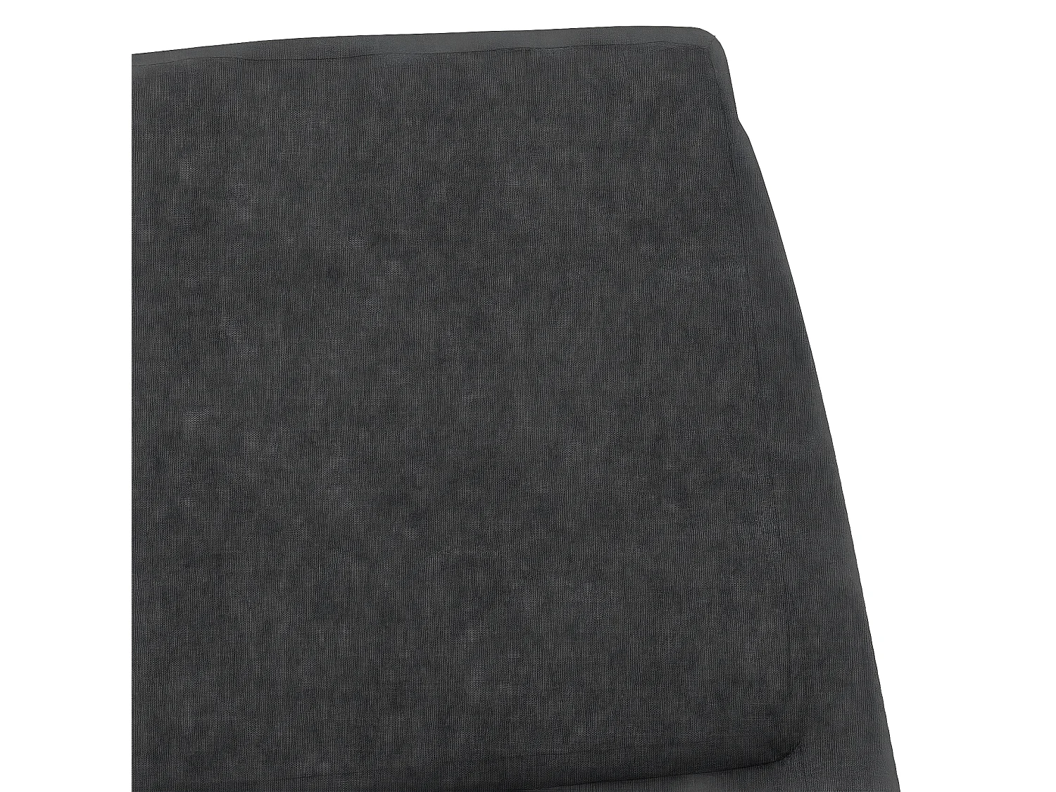 Chaise de relaxation Gris foncé Tissu