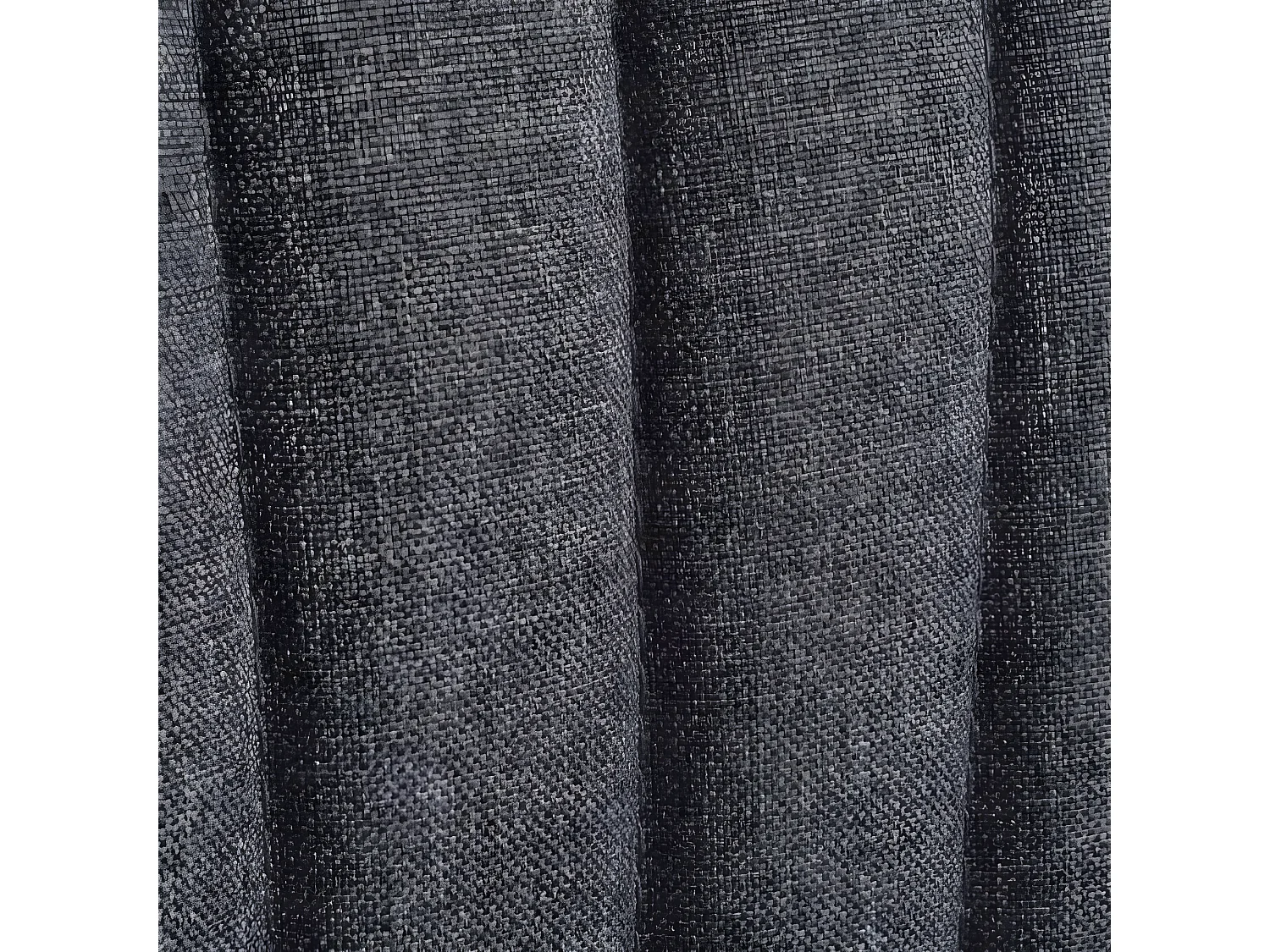 Silla de cóctel Tela gris oscuro