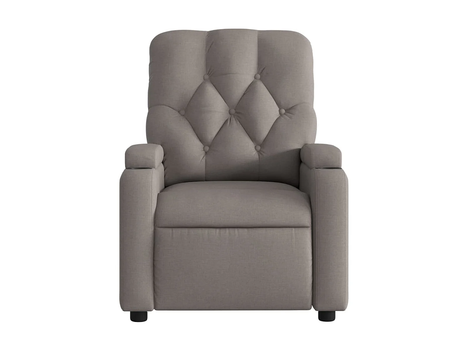 Fauteuil inclinable Taupe Tissu