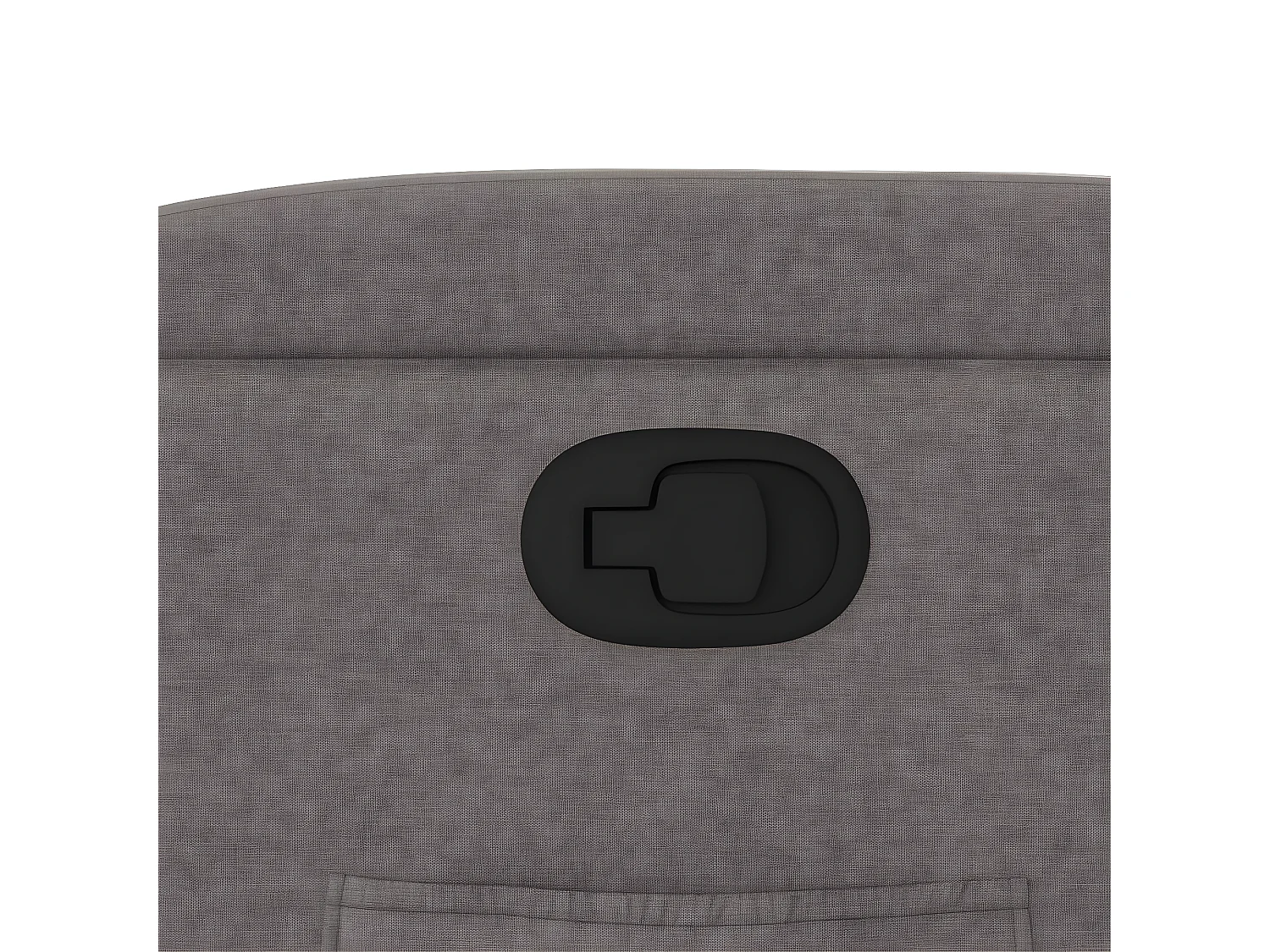 Fauteuil inclinable Taupe Tissu