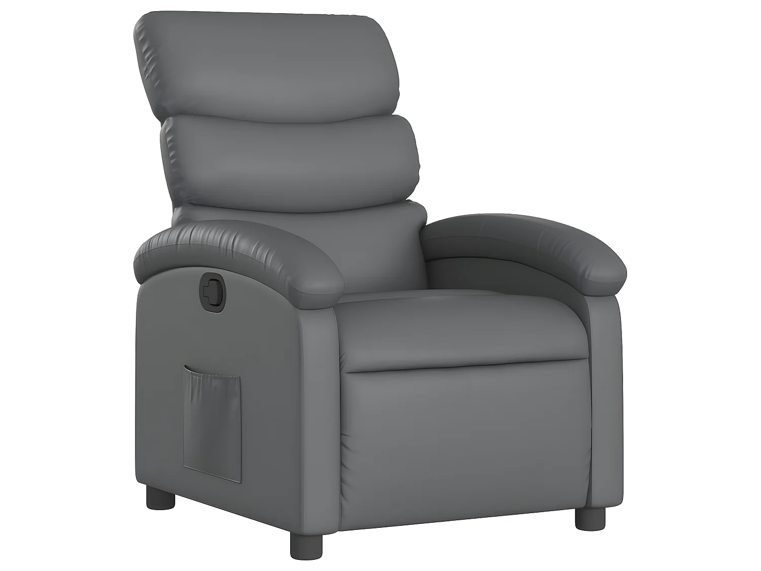 Fauteuil inclinable Gris Similicuir