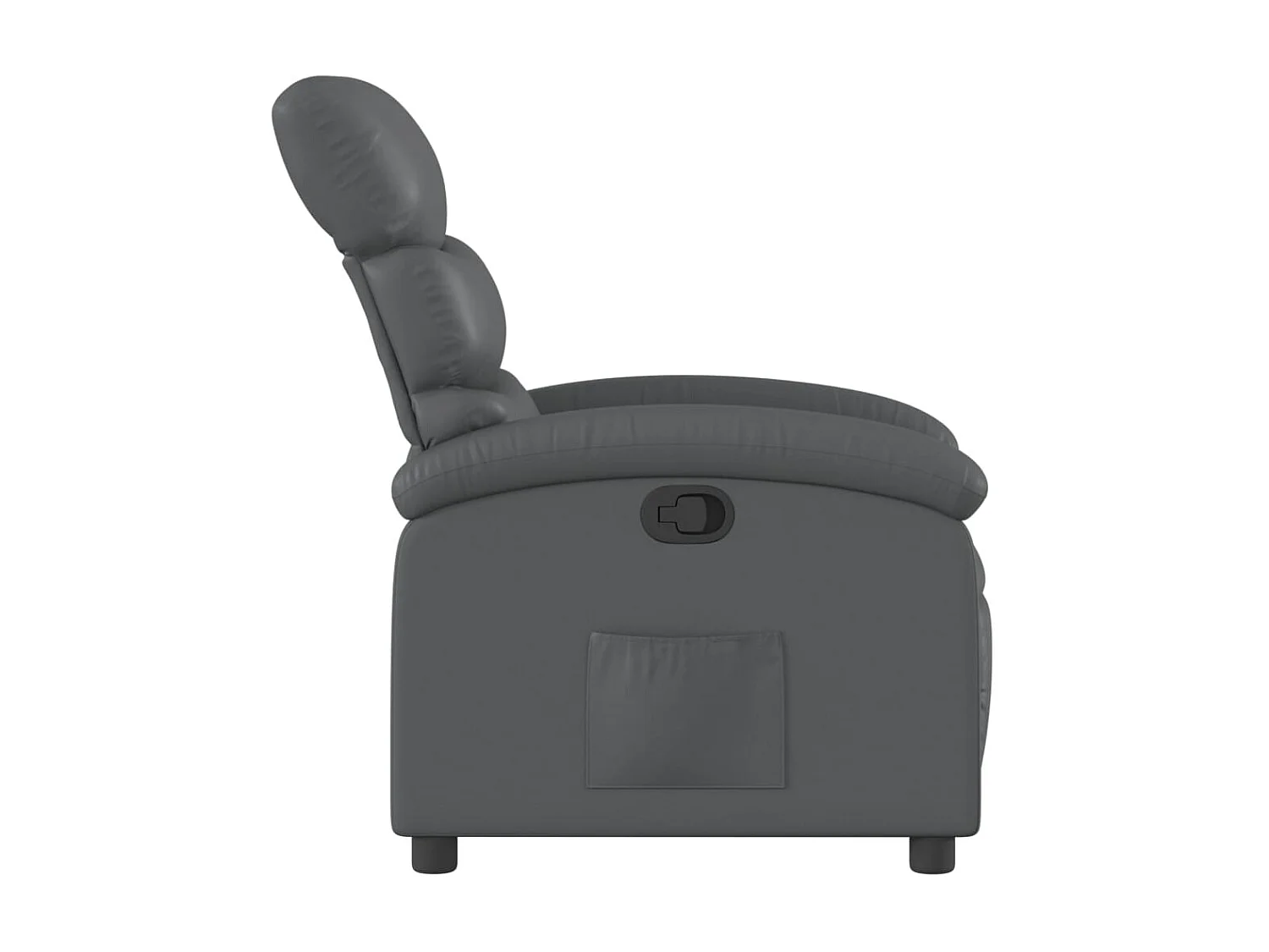 Fauteuil inclinable Gris Similicuir