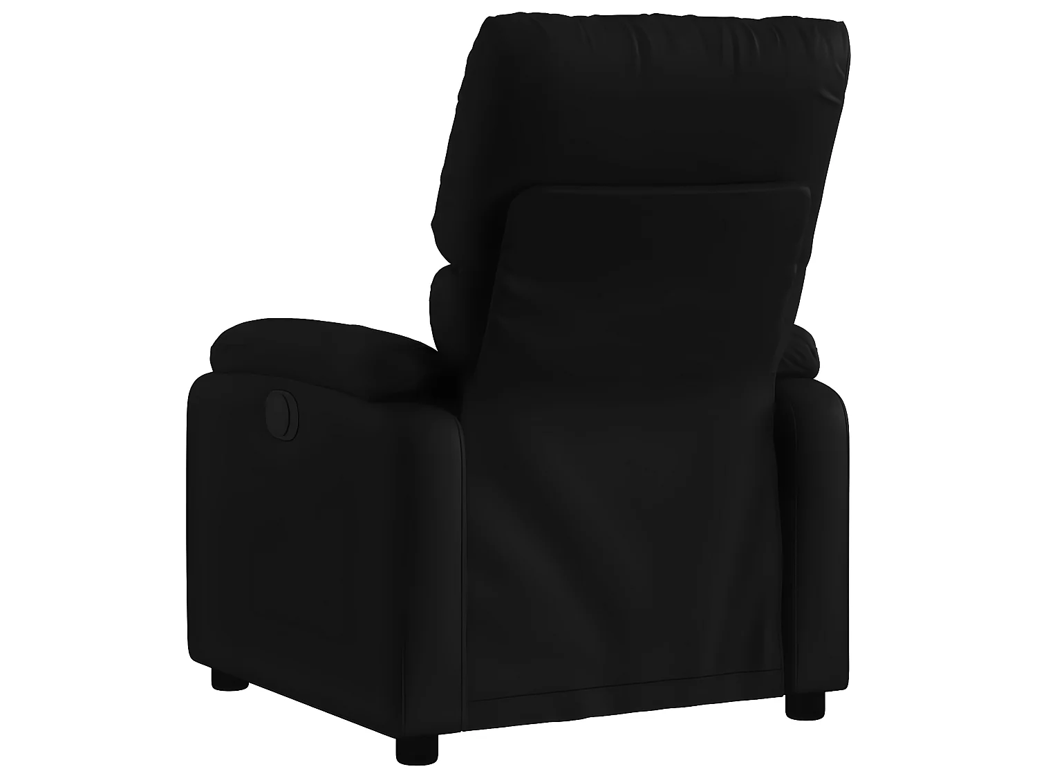 Fauteuil inclinable Noir Similicuir