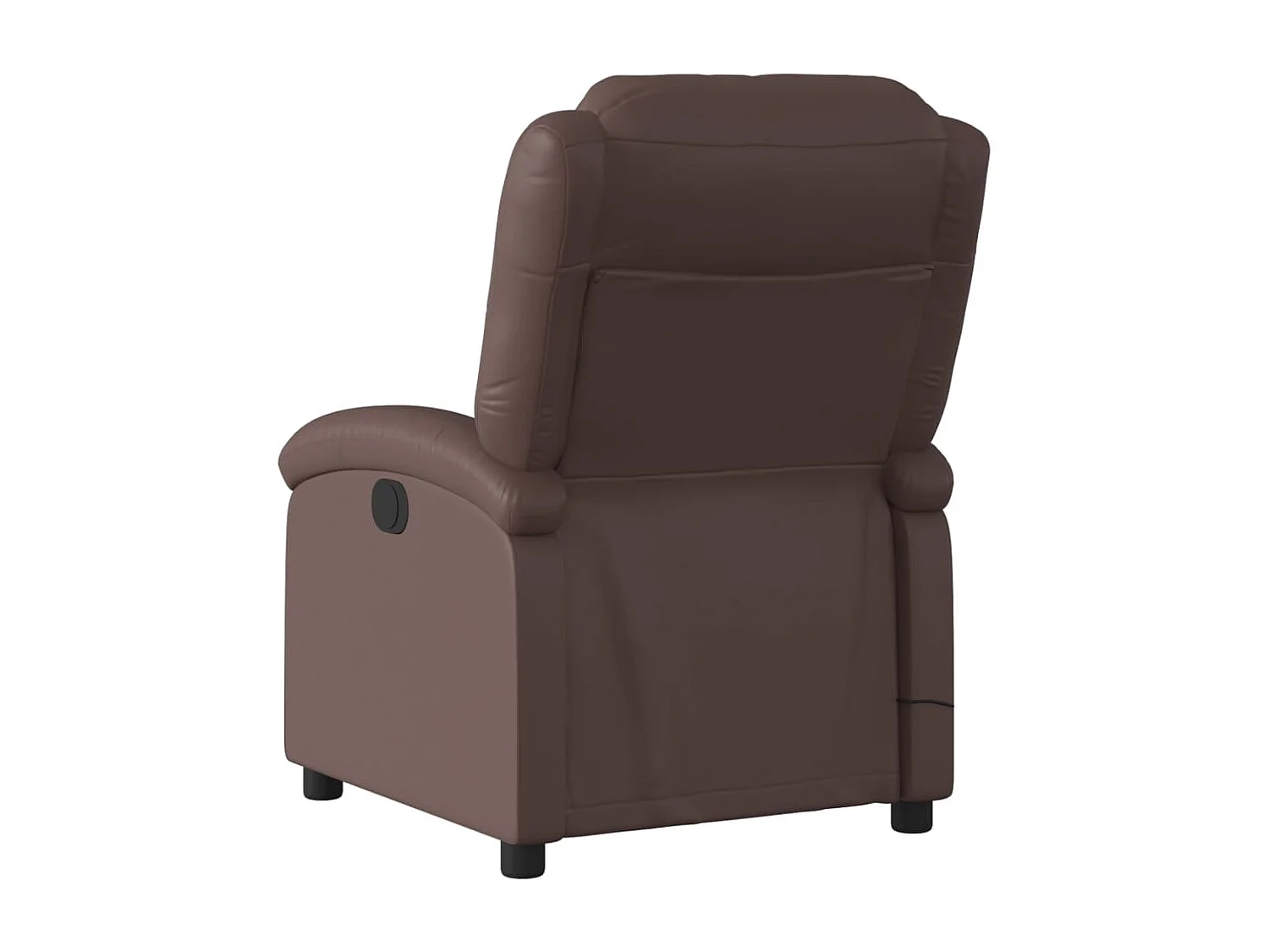 Fauteuil de massage inclinable Marron Similicuir