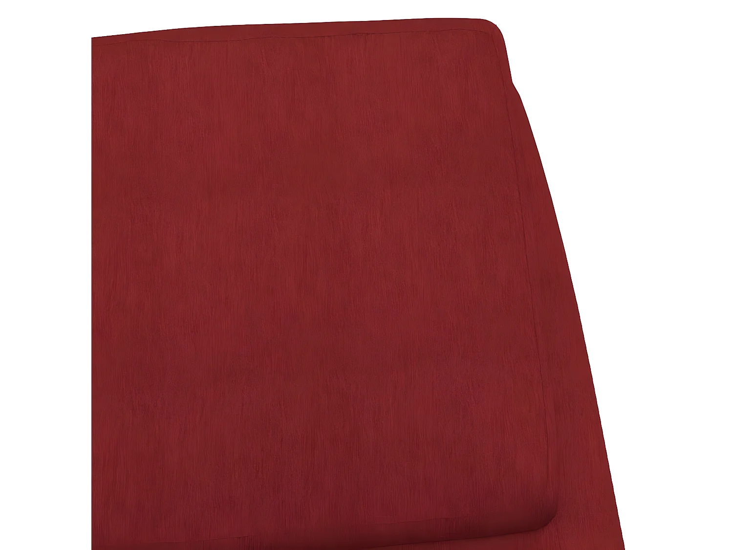 Chaise de relaxation Rouge bordeaux Tissu