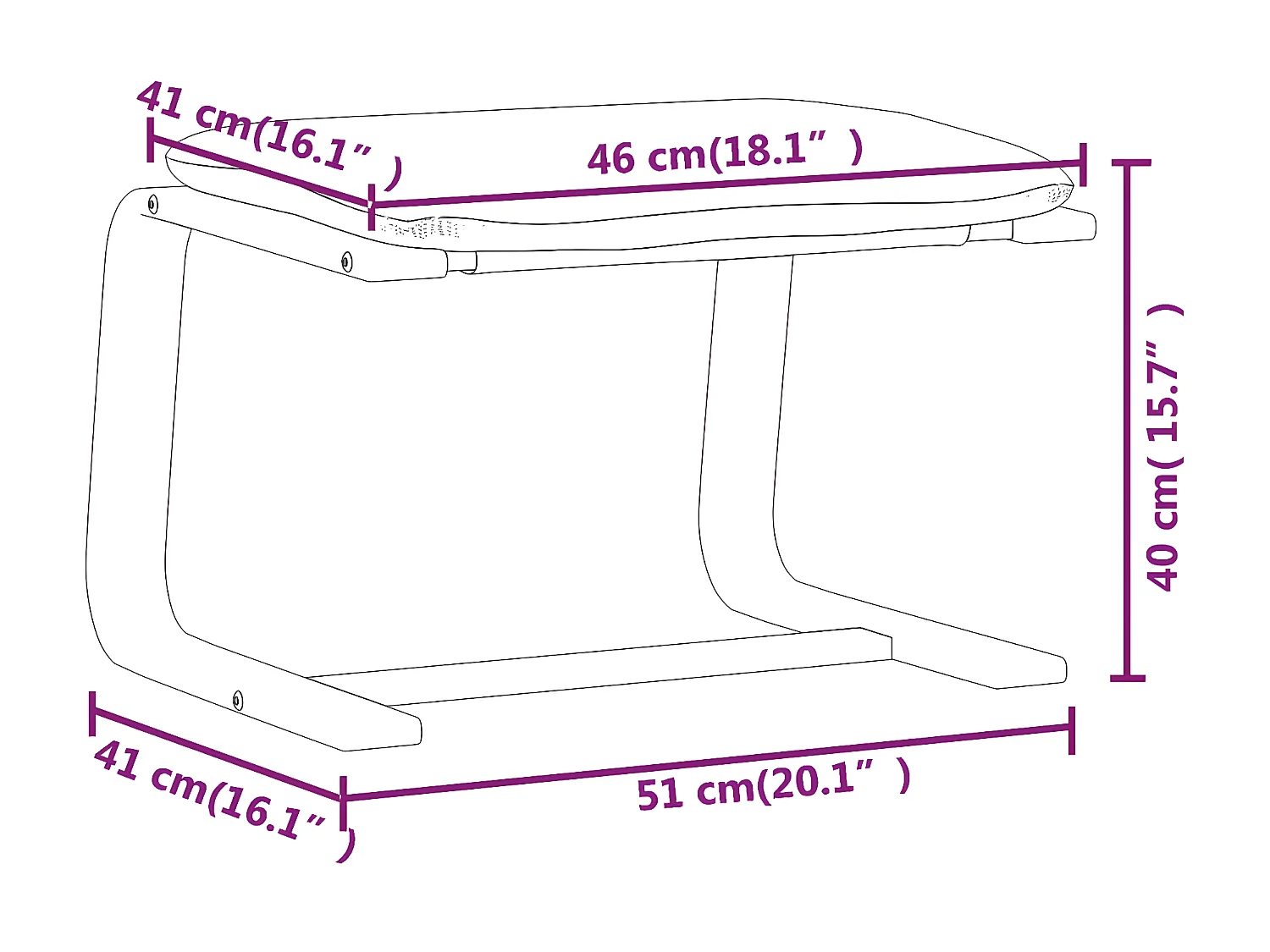 Sillón de relajación con reposapiés de tela crema