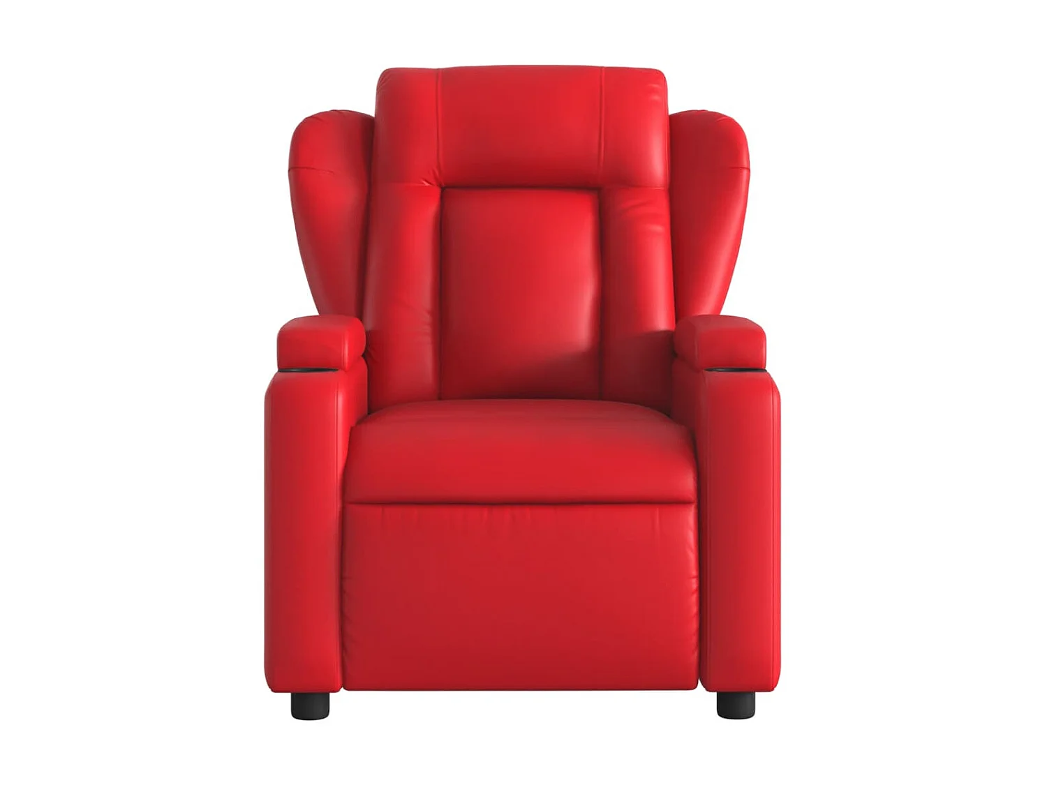 Fauteuil inclinable Rouge Similicuir