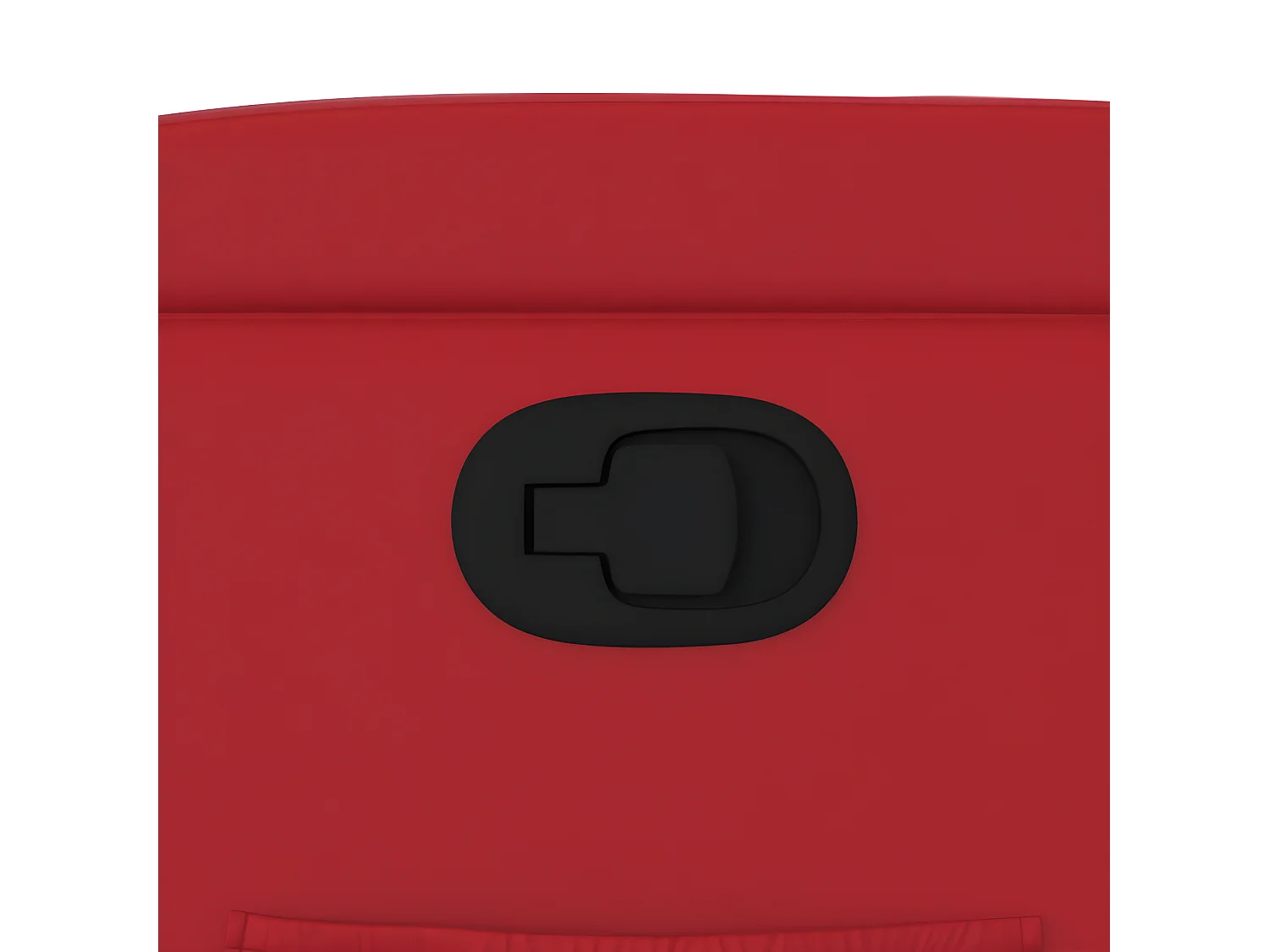 Fauteuil inclinable Rouge Similicuir