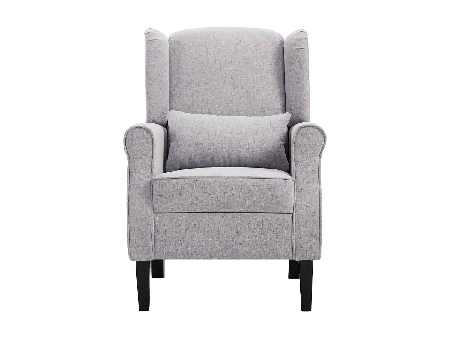 Poltroncina Tessuto Grigio Chiaro