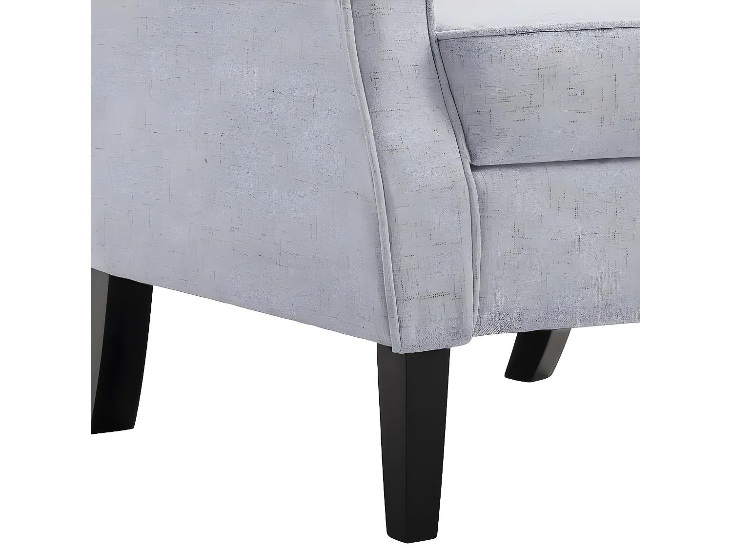 Poltroncina Tessuto Grigio Chiaro