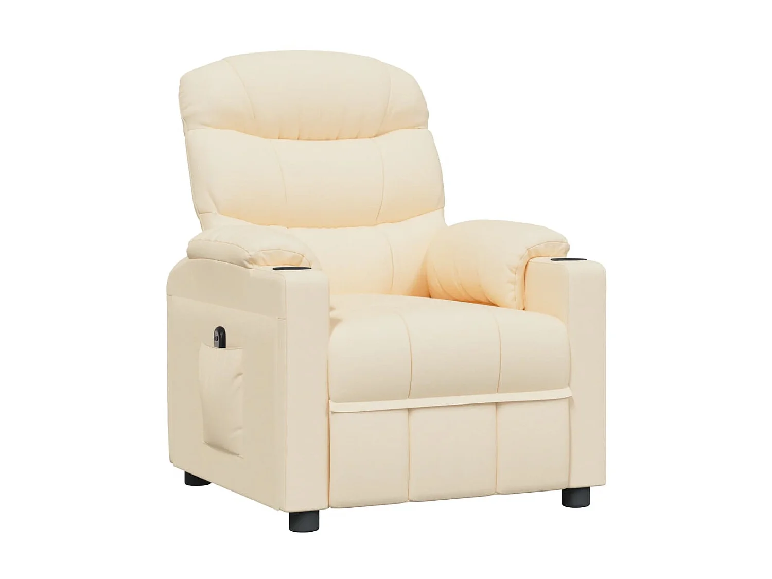 Tessuto Crema Poltrona Elettrica