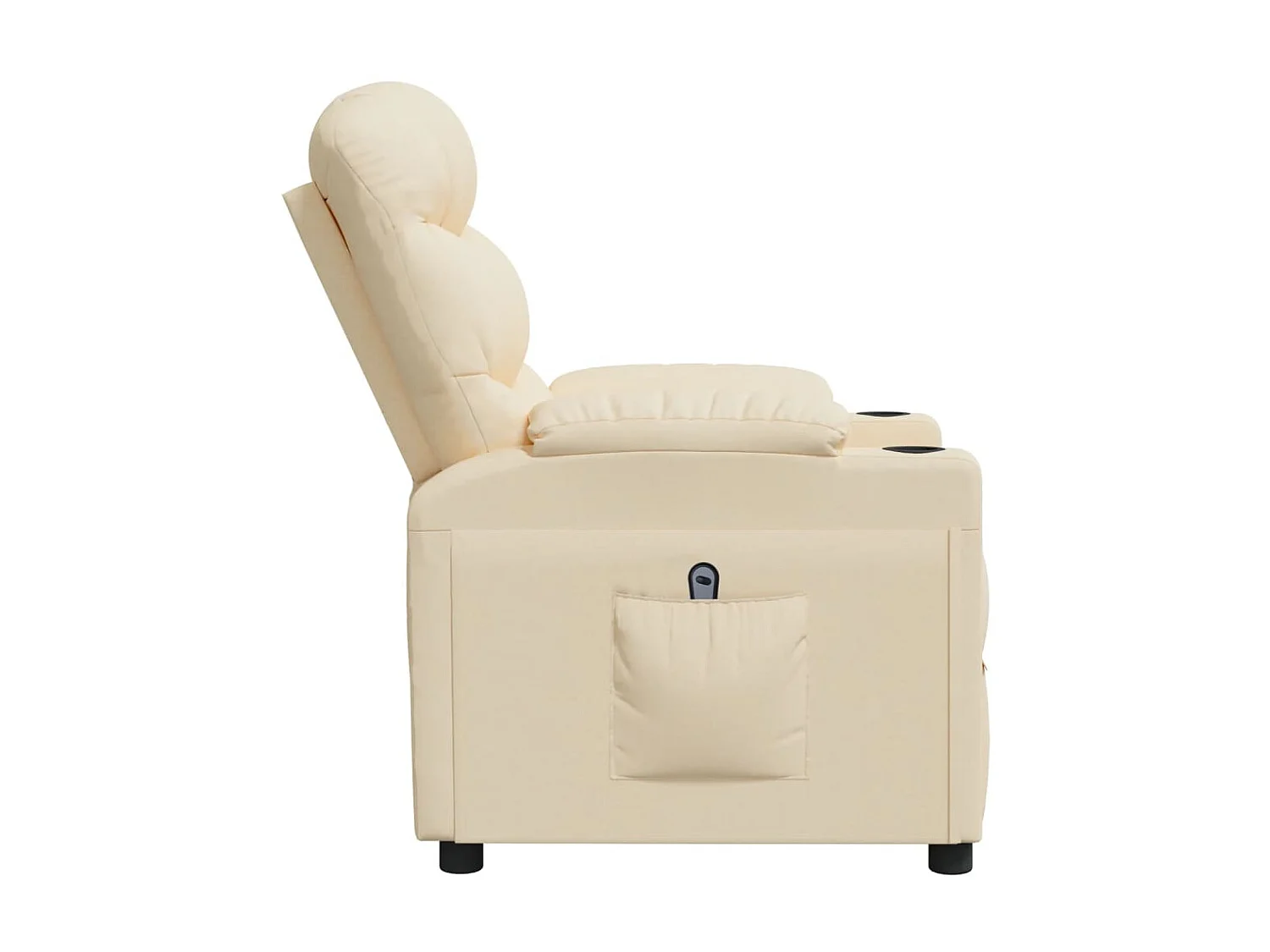 Tessuto Crema Poltrona Elettrica