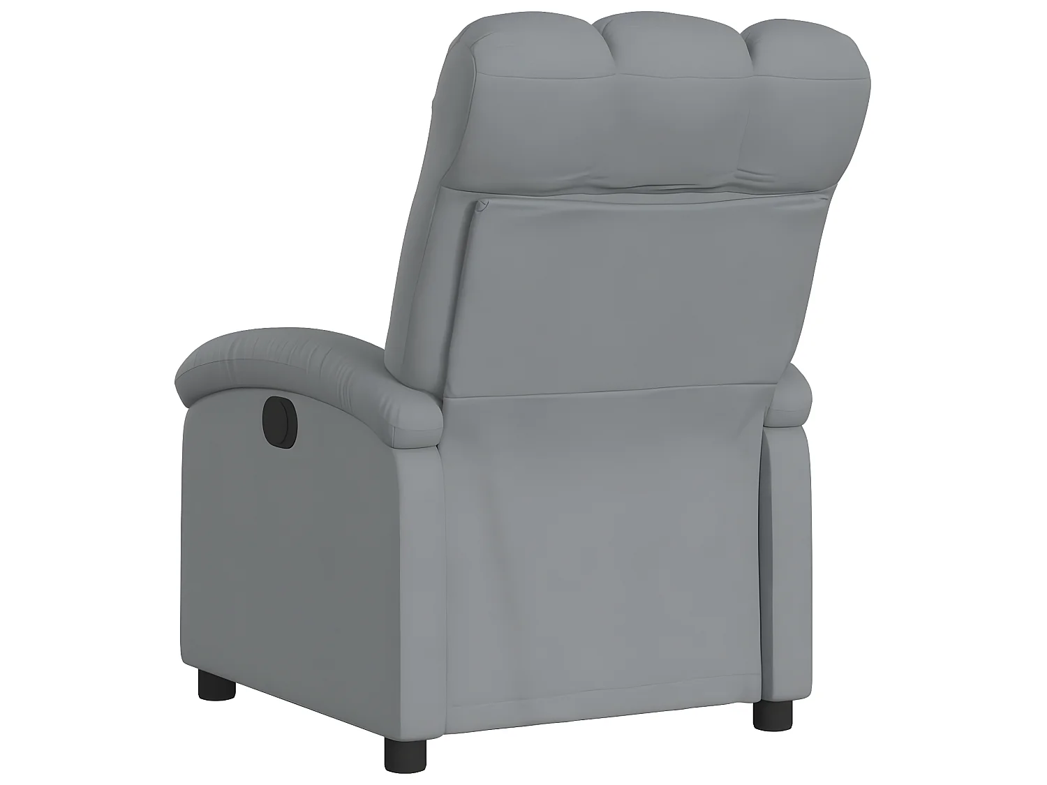 Fauteuil inclinable Gris clair Tissu