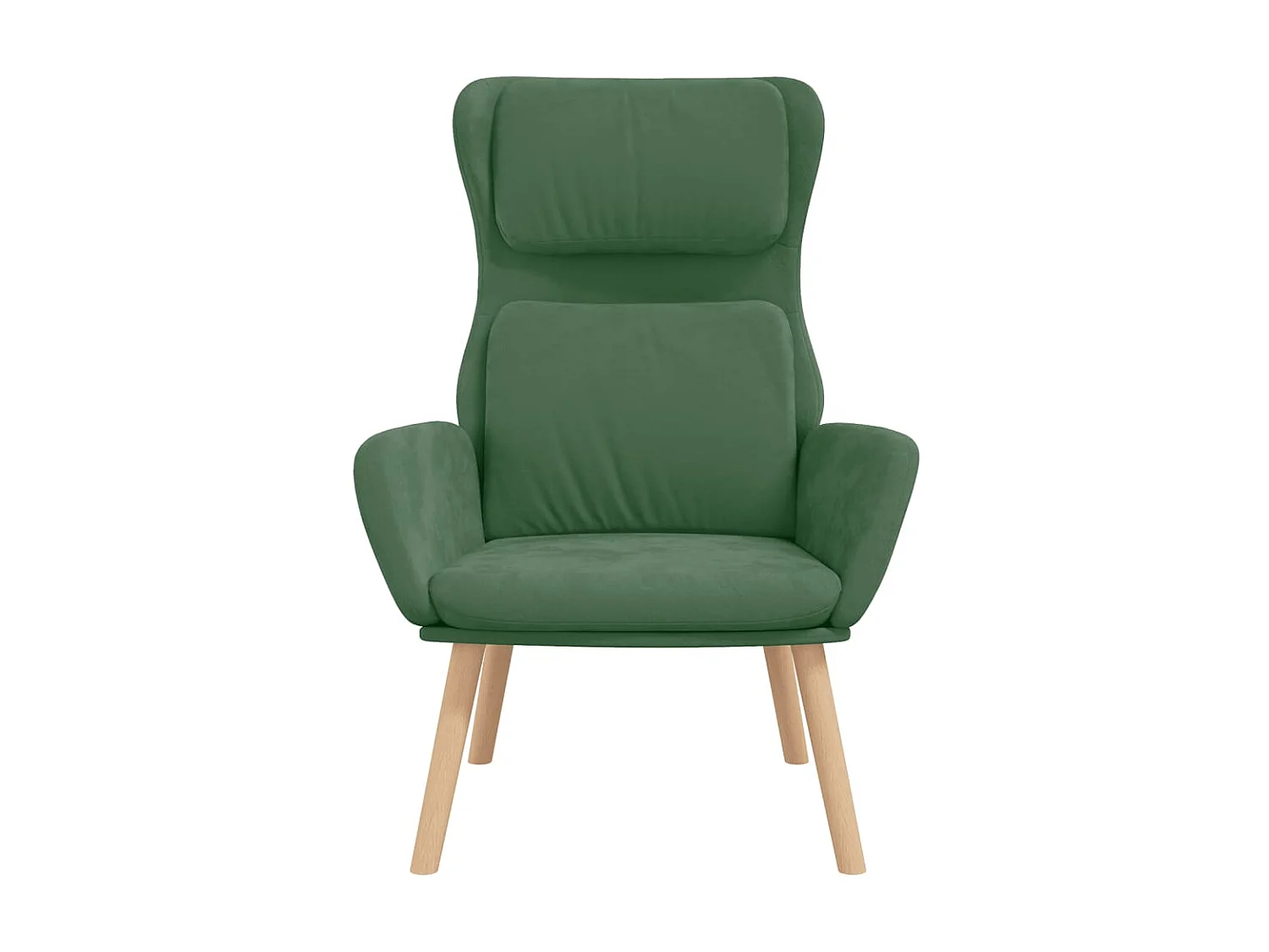 Entspannungsstuhl Hellgrüner Samt