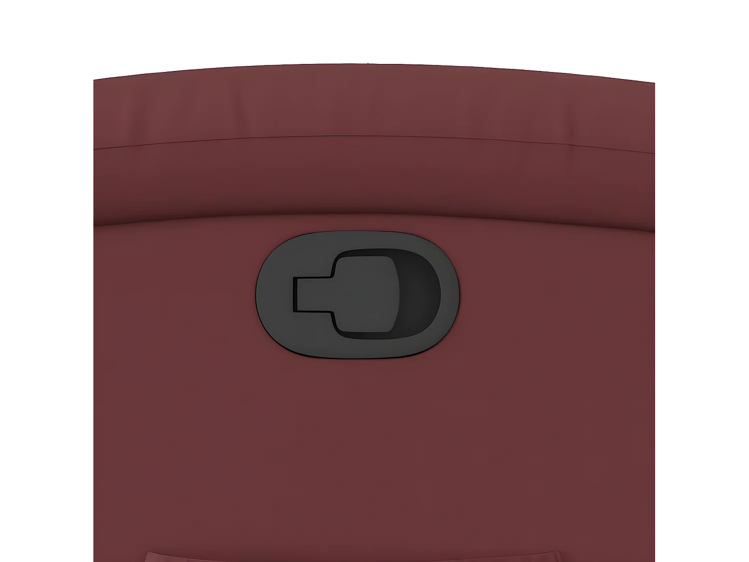Fauteuil inclinable Rouge bordeaux Similicuir