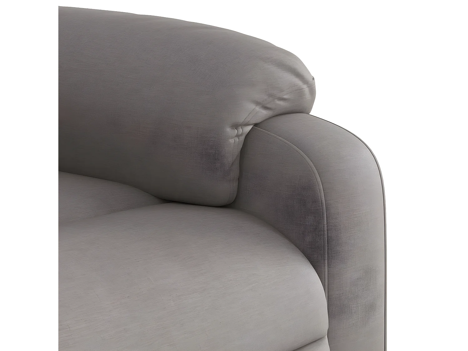 Fauteuil inclinable Taupe Tissu