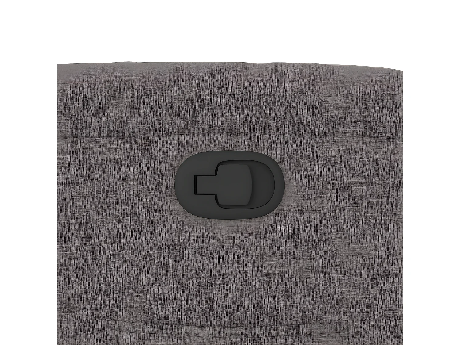 Fauteuil inclinable Taupe Tissu