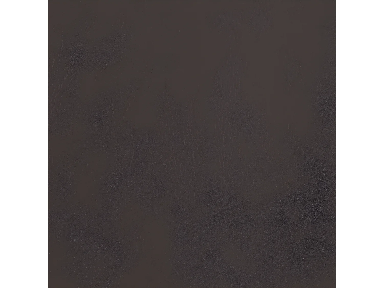 Fauteuil cabriolet marron similicuir