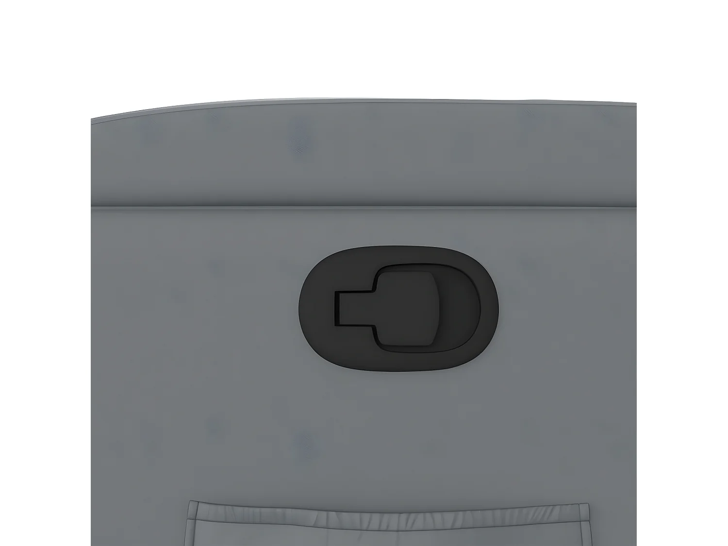 Fauteuil inclinable Gris Similicuir