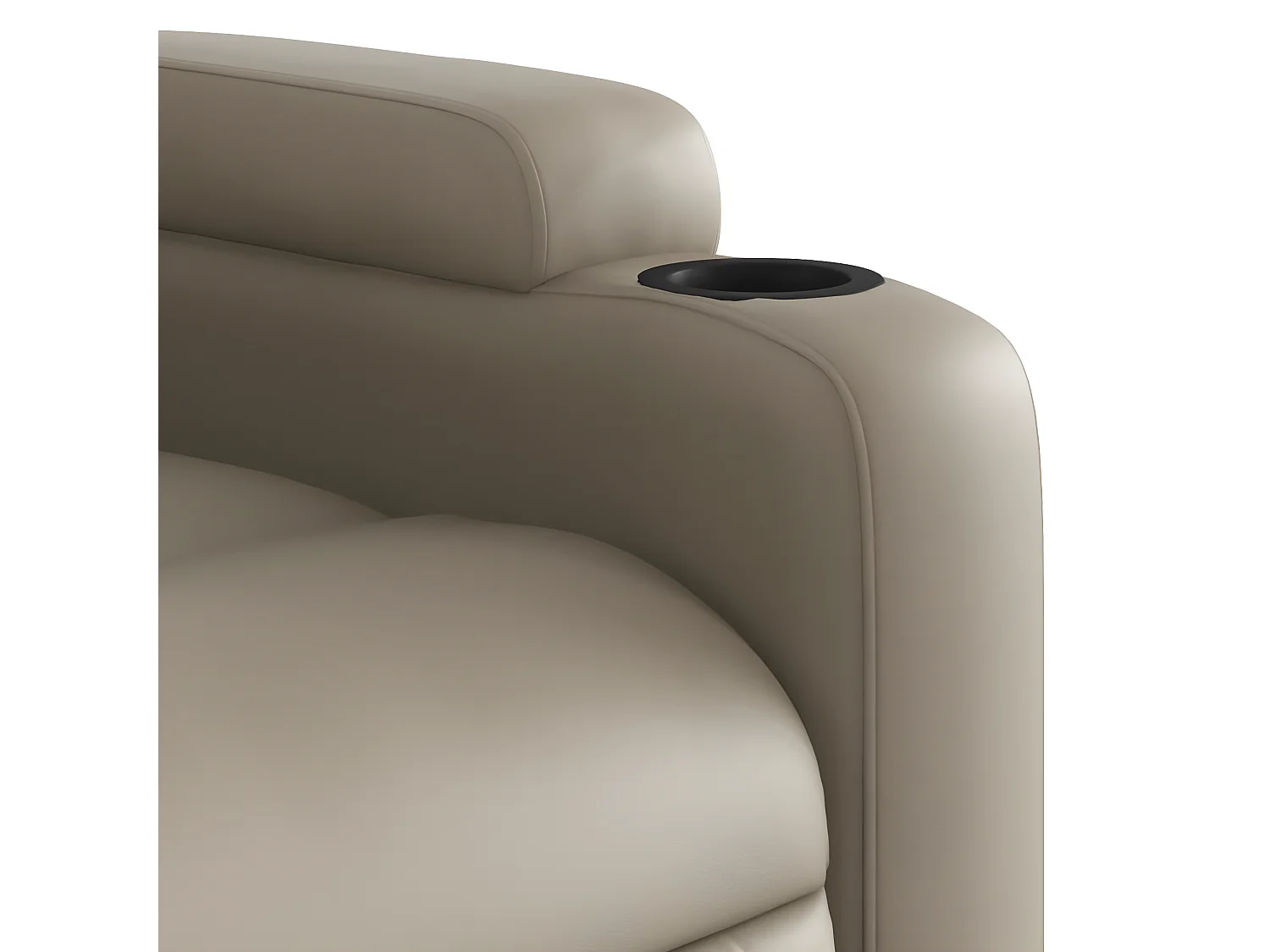 Fauteuil inclinable Cappuccino Similicuir