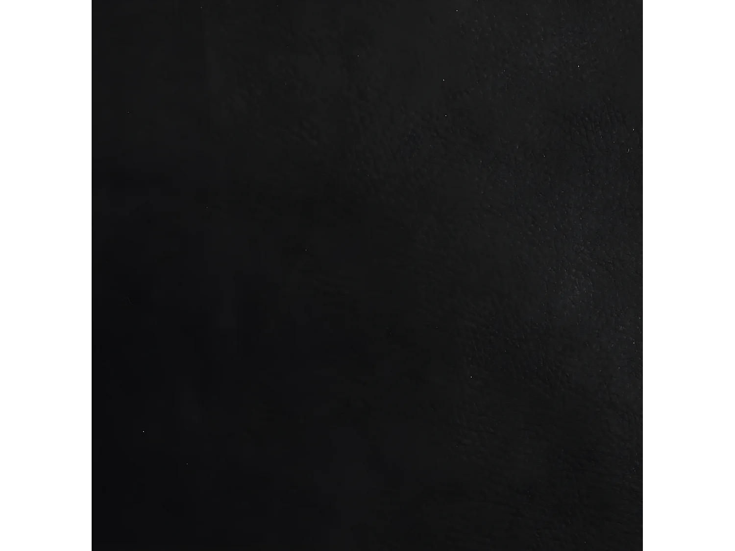 Poltrona reclinabile in ecopelle nera