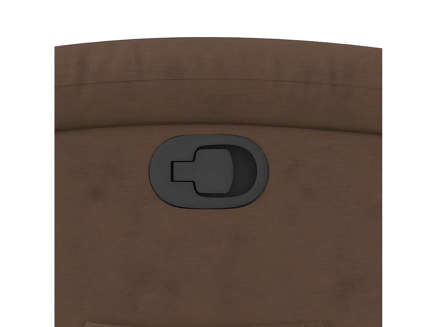 Fauteuil inclinable Marron Tissu