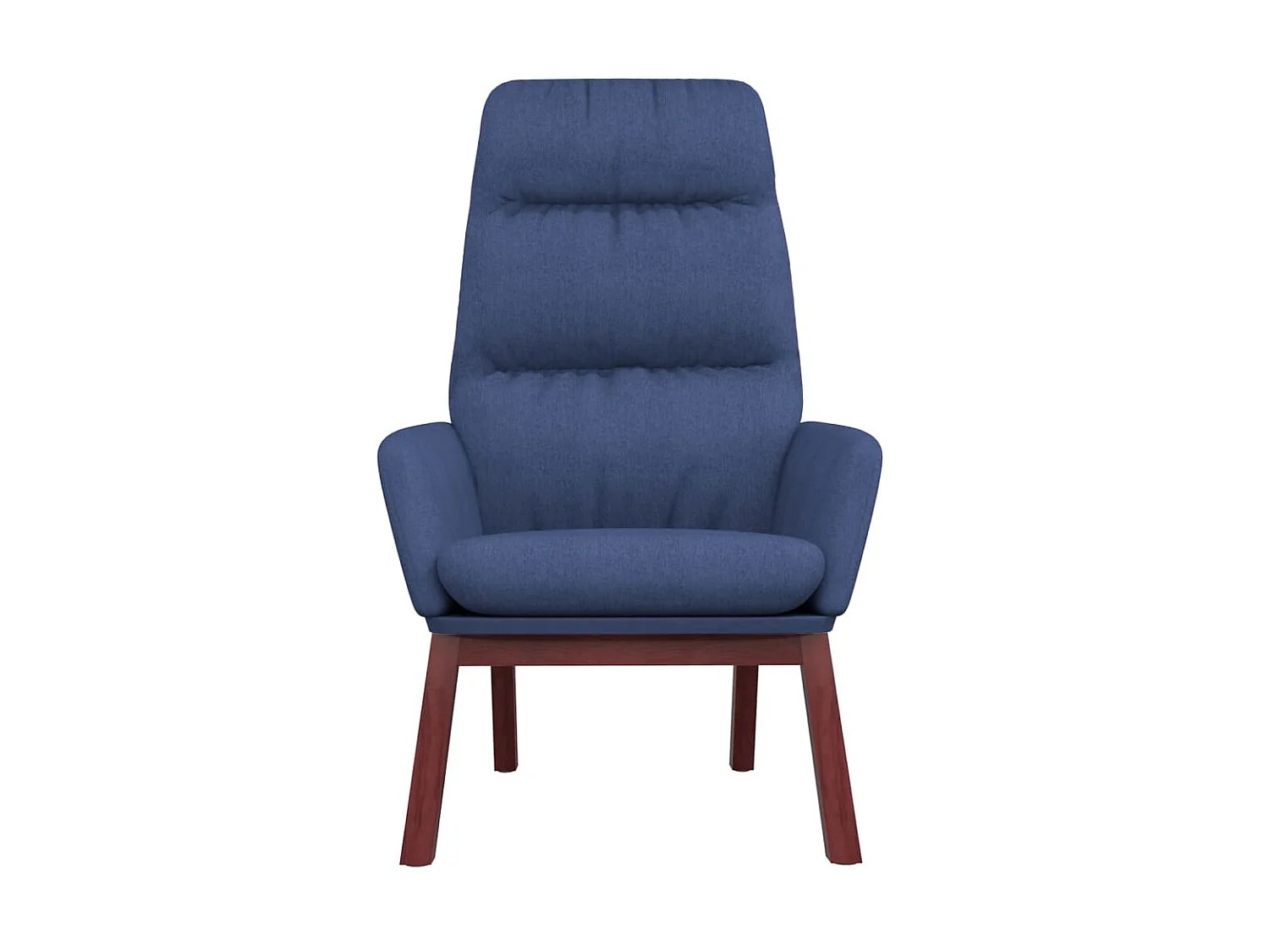 Chaise de relaxation Bleu Tissu