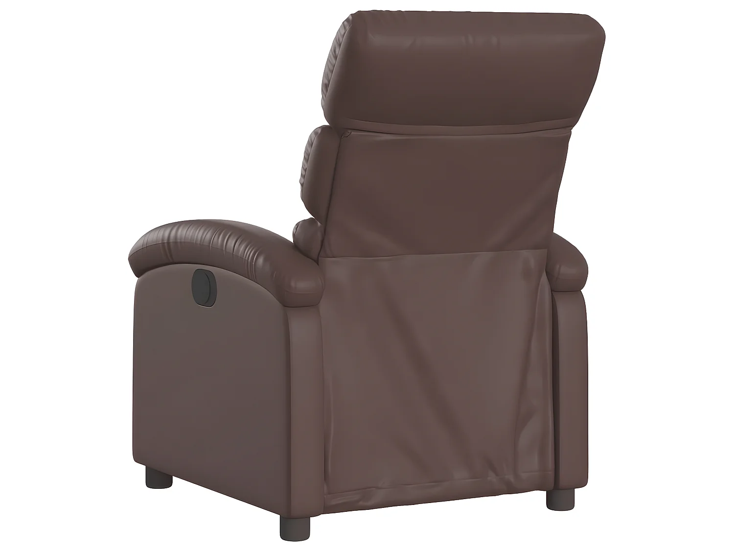 Fauteuil inclinable Marron Similicuir