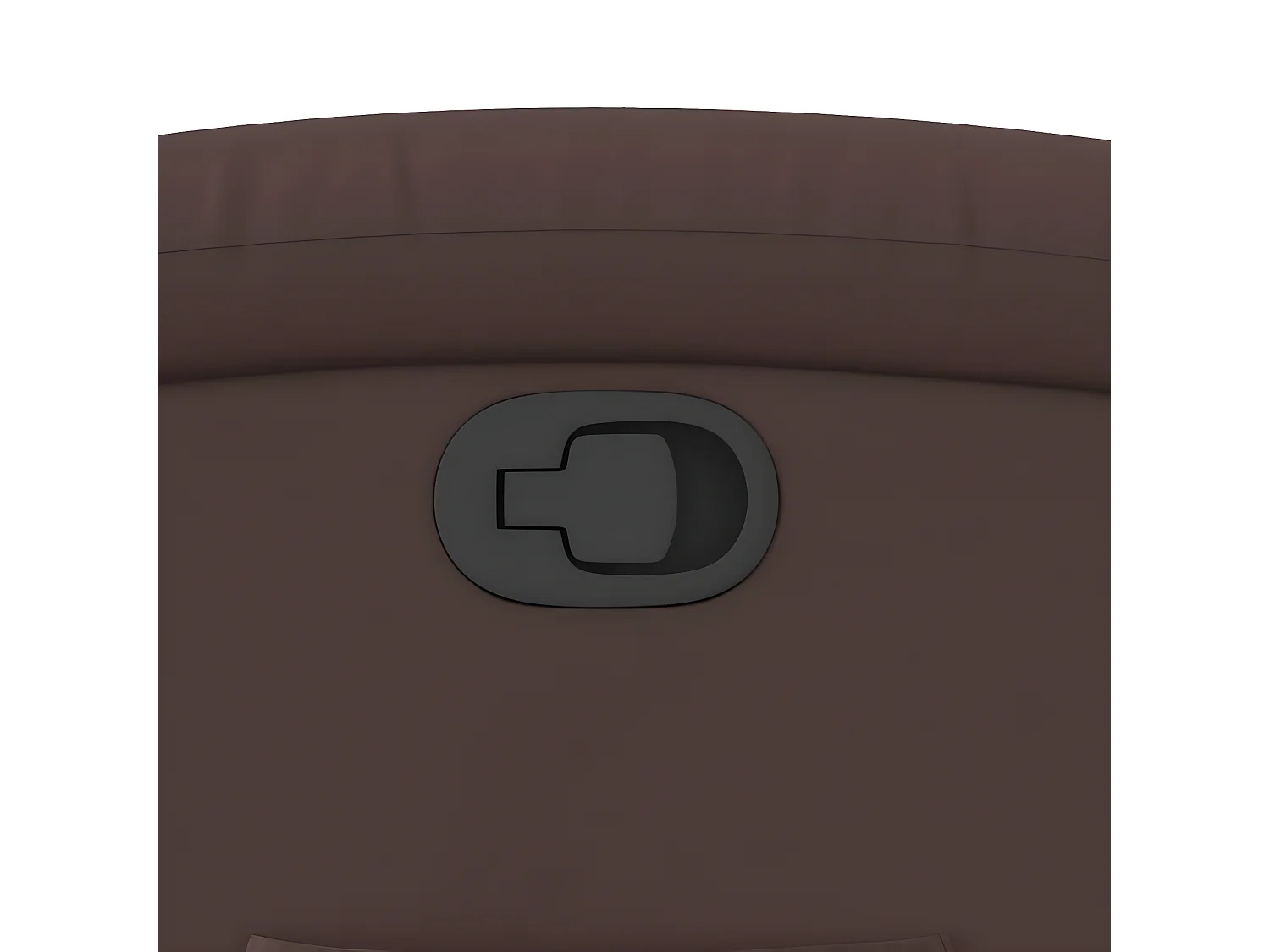 Fauteuil inclinable Marron Similicuir