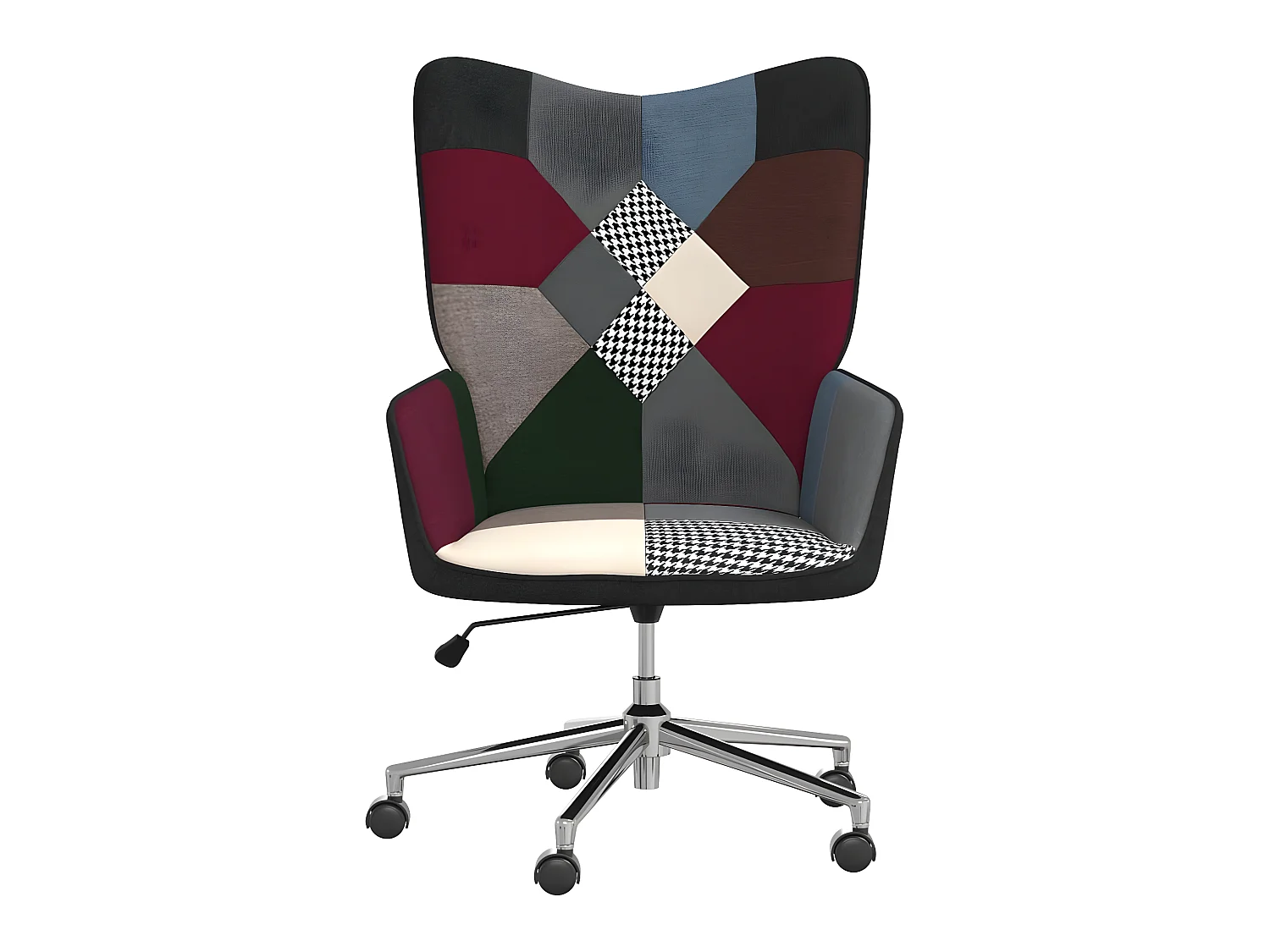 Ontspanningsstoel Patchwork Stof