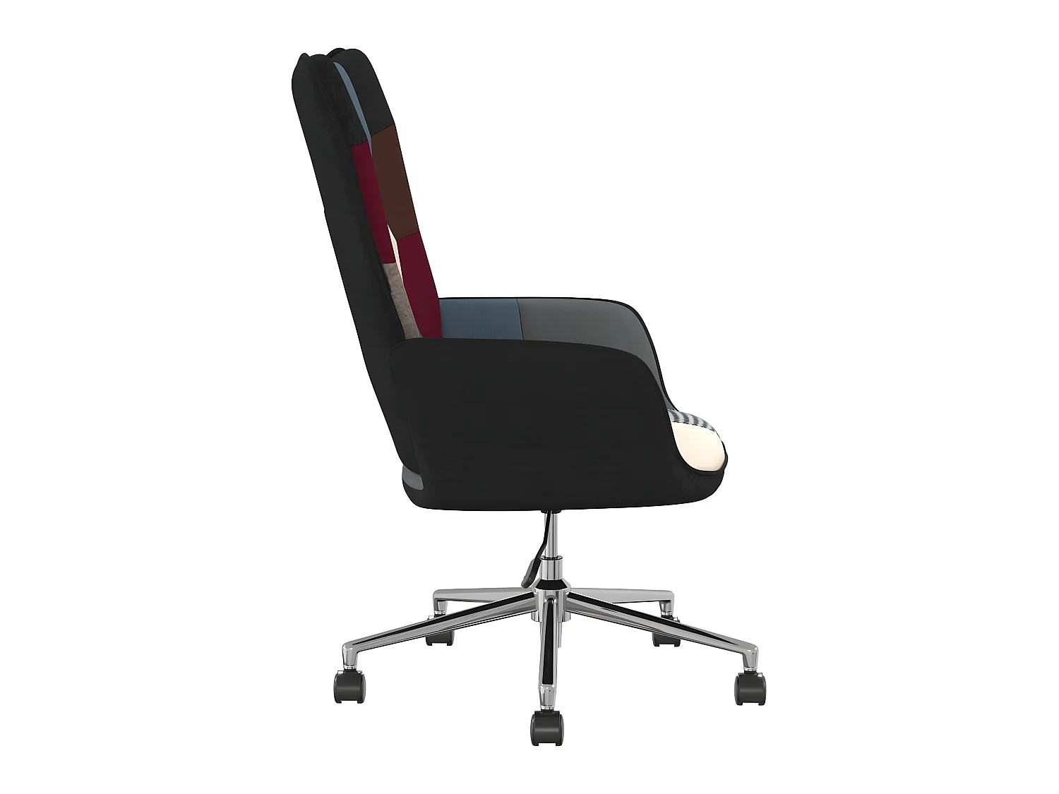 Ontspanningsstoel Patchwork Stof