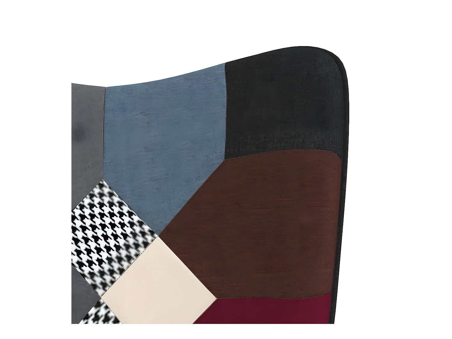 Ontspanningsstoel Patchwork Stof