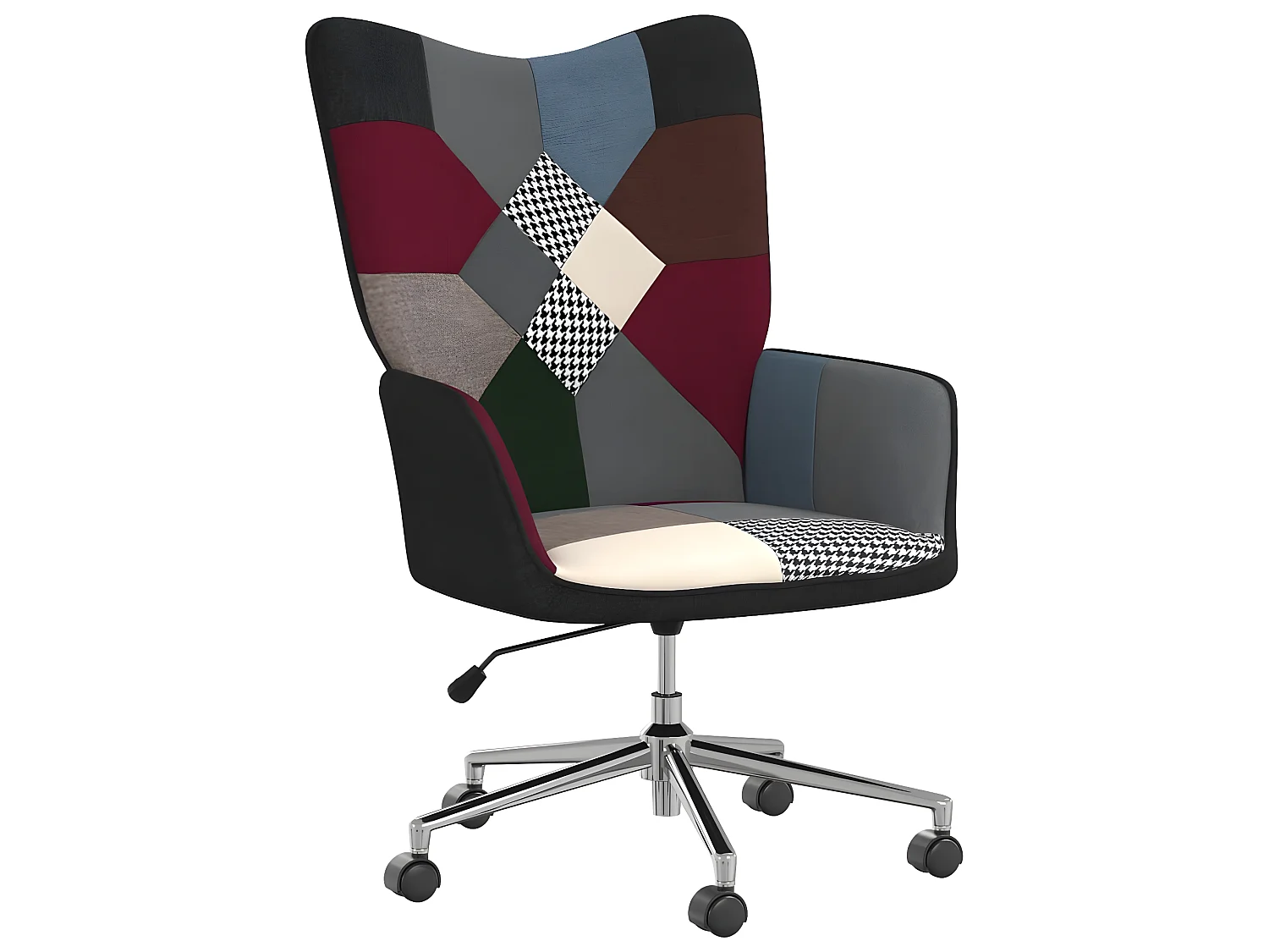 Poltrona relax in tessuto Patchwork