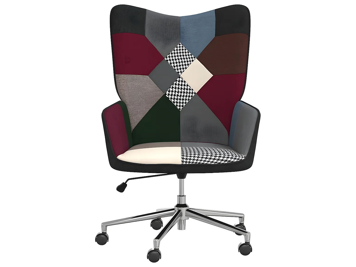 Poltrona relax in tessuto Patchwork