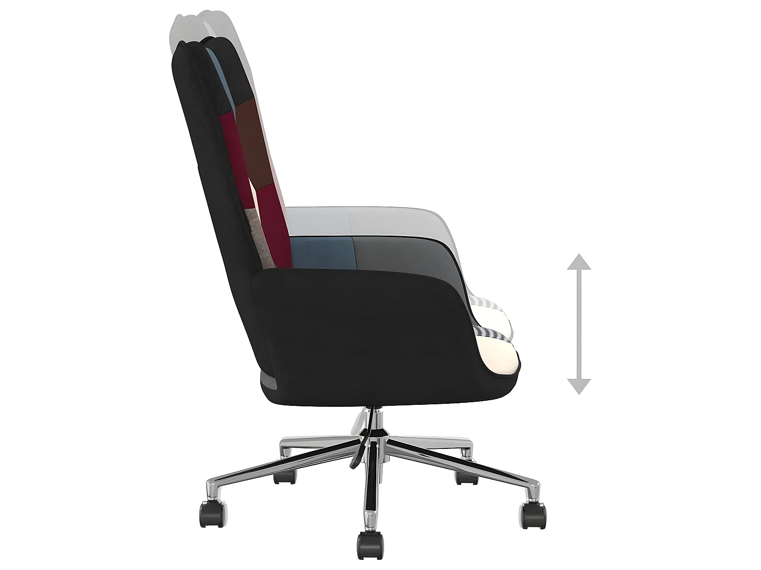 Sillón de relajación Patchwork Tela