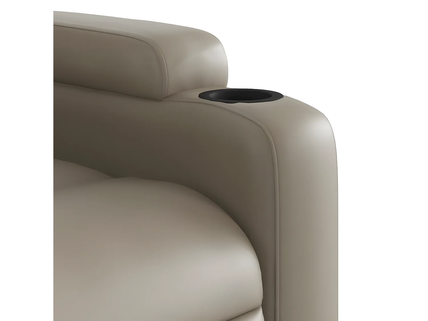 Fauteuil inclinable Cappuccino Similicuir