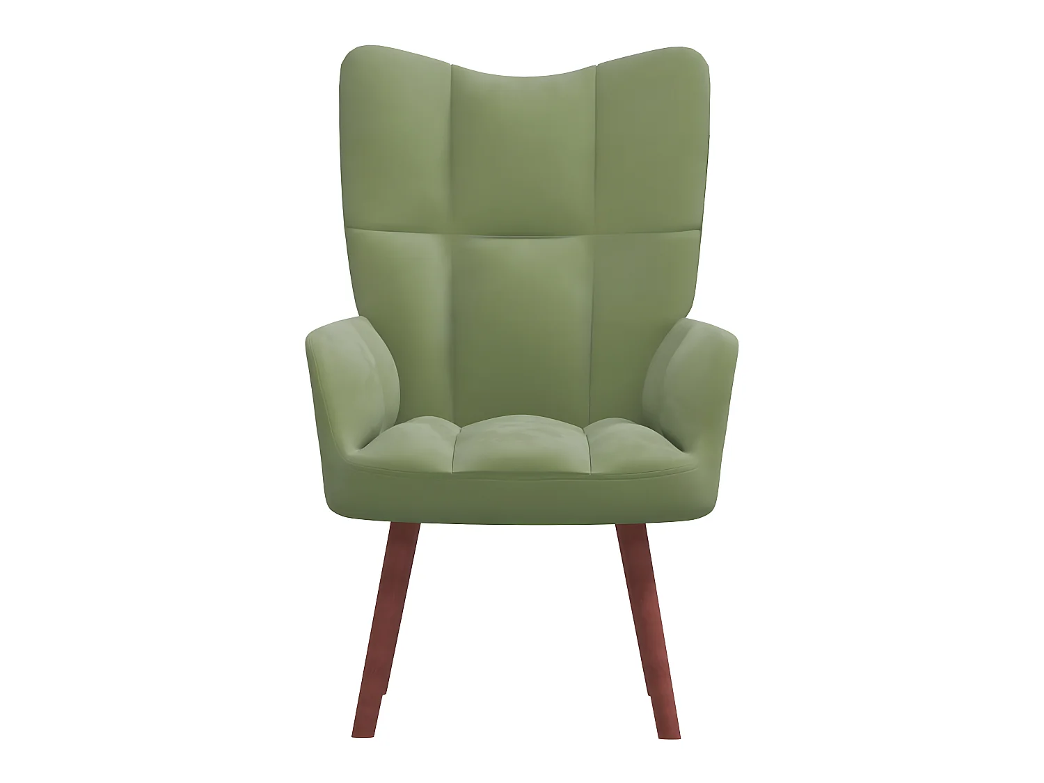 Sillón de relajación Terciopelo verde claro