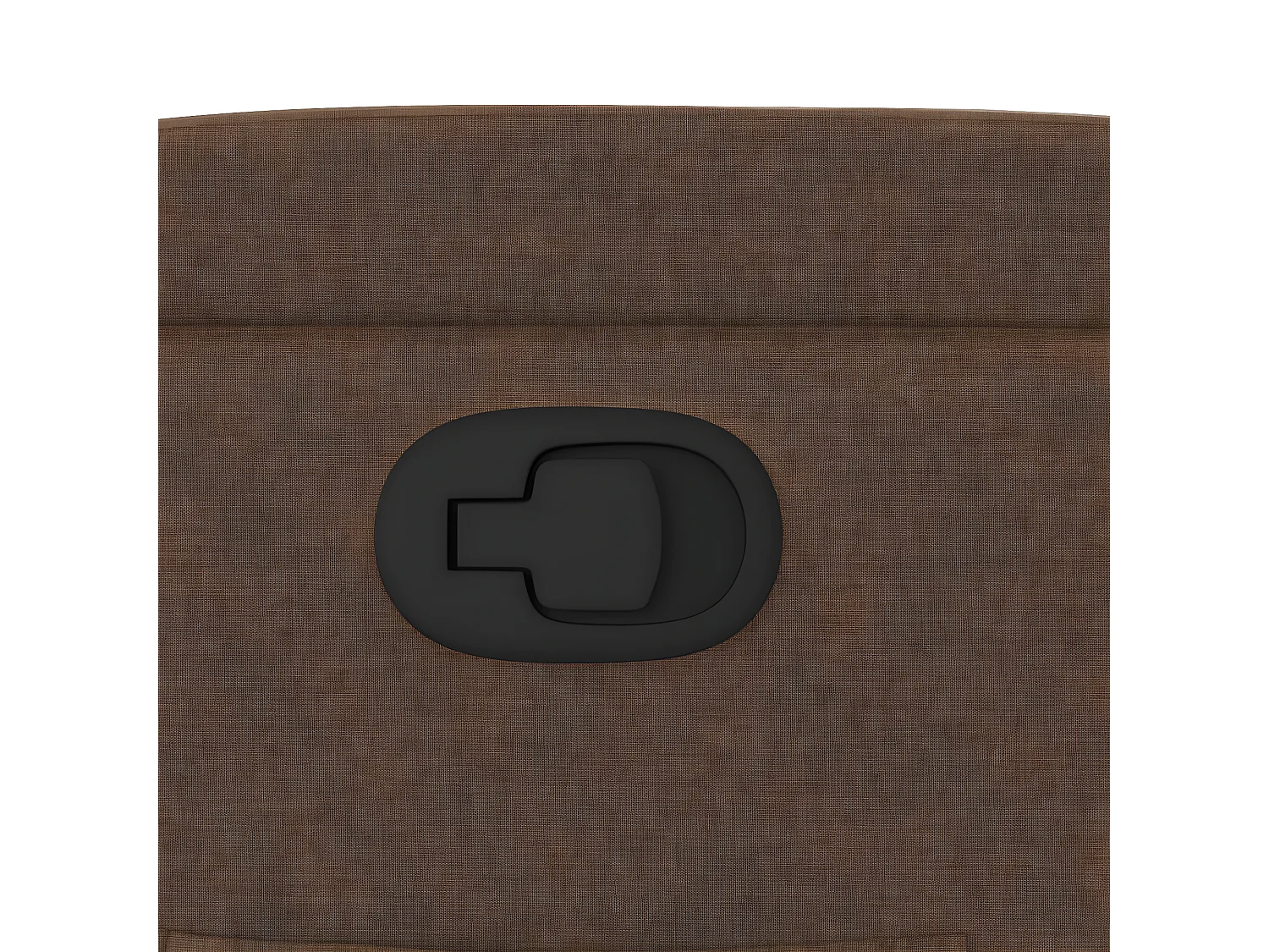 Fauteuil inclinable Marron Tissu