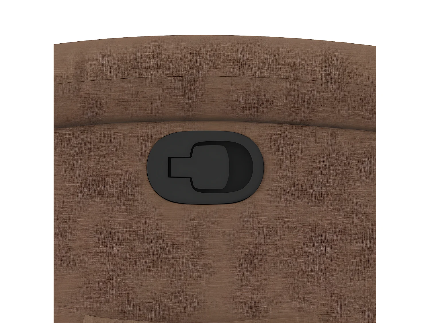 Fauteuil inclinable Marron Tissu