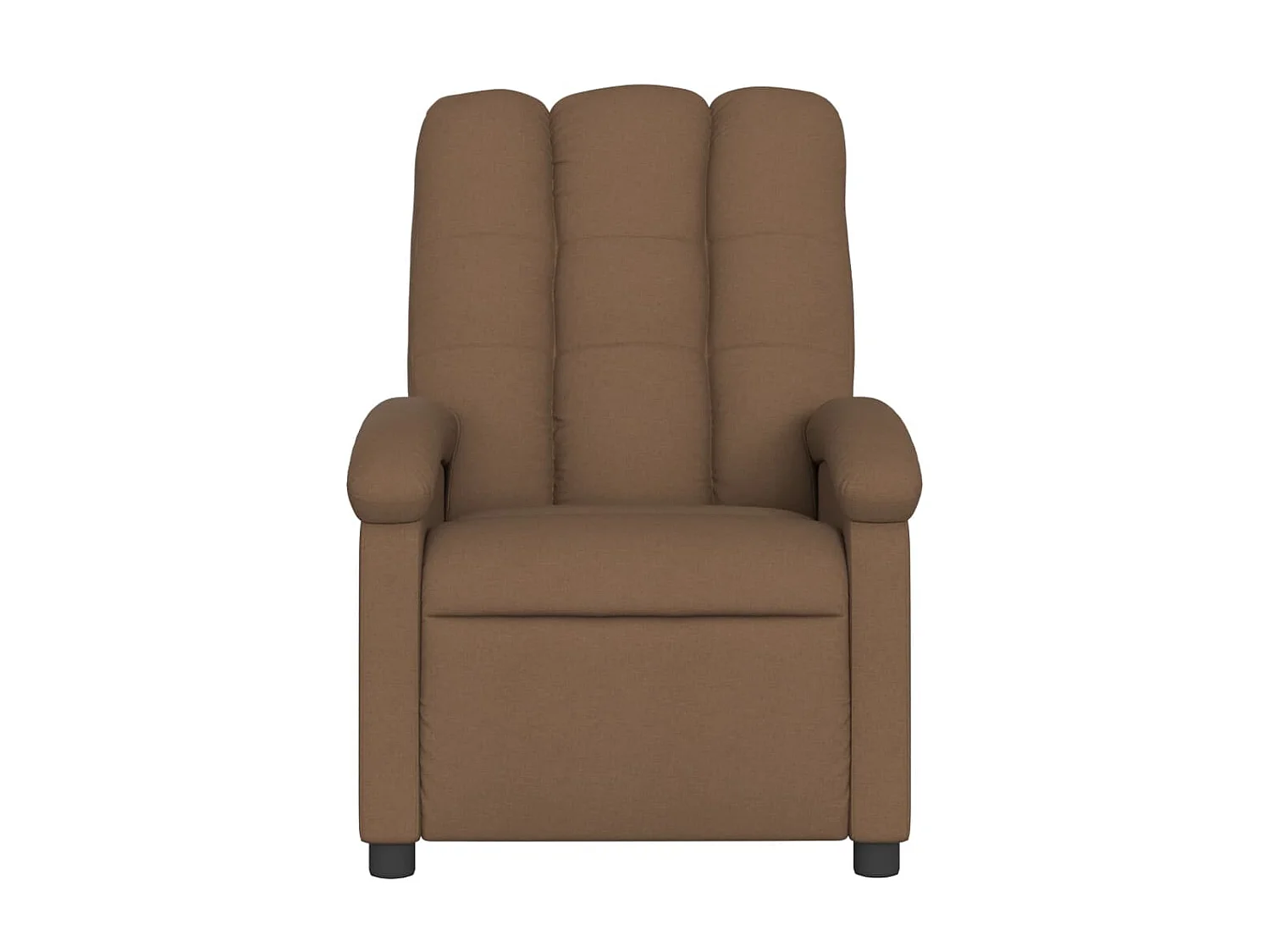 Fauteuil inclinable Marron Tissu