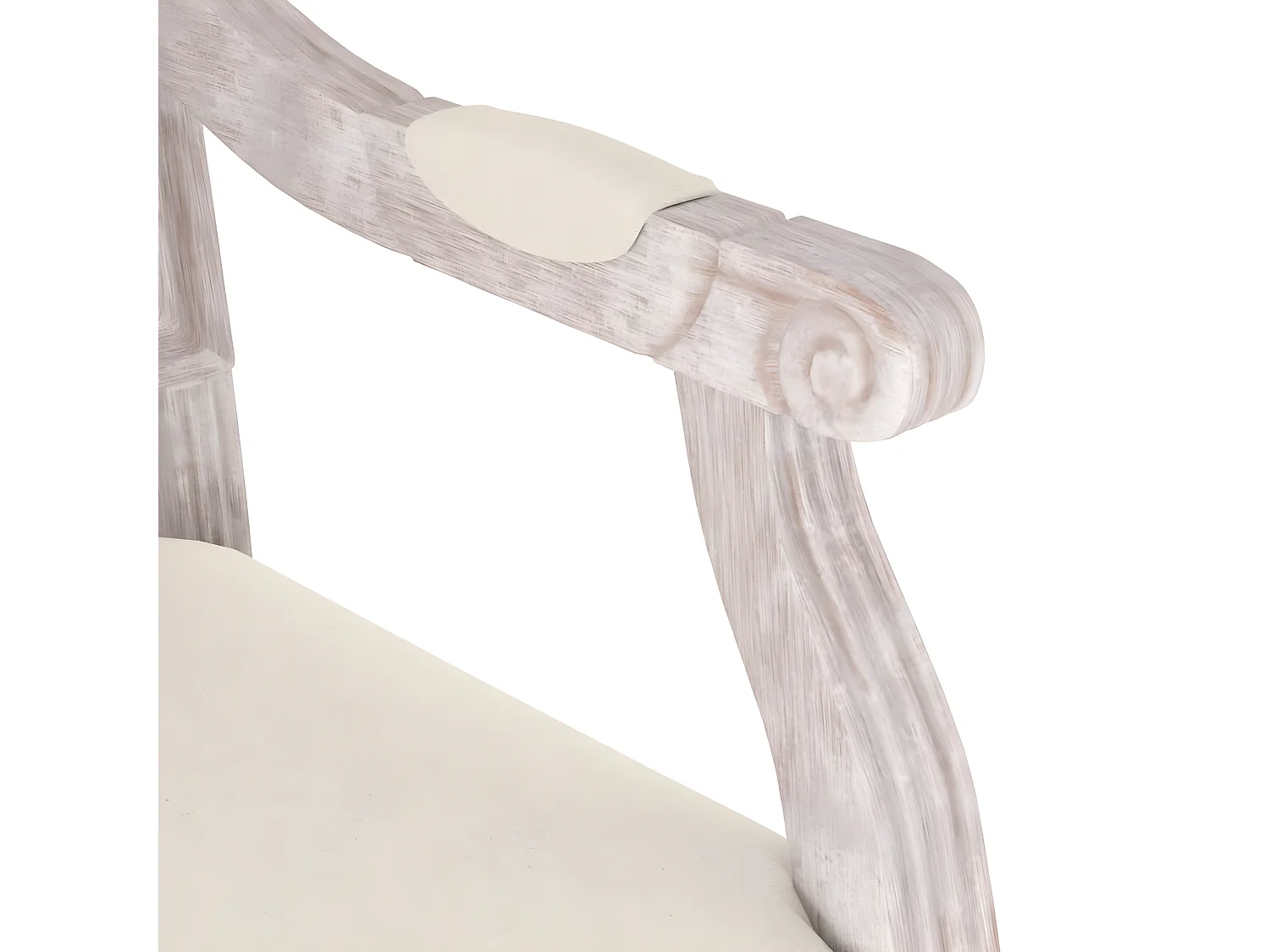 Beige fauteuil 54x59x99 cm linnen