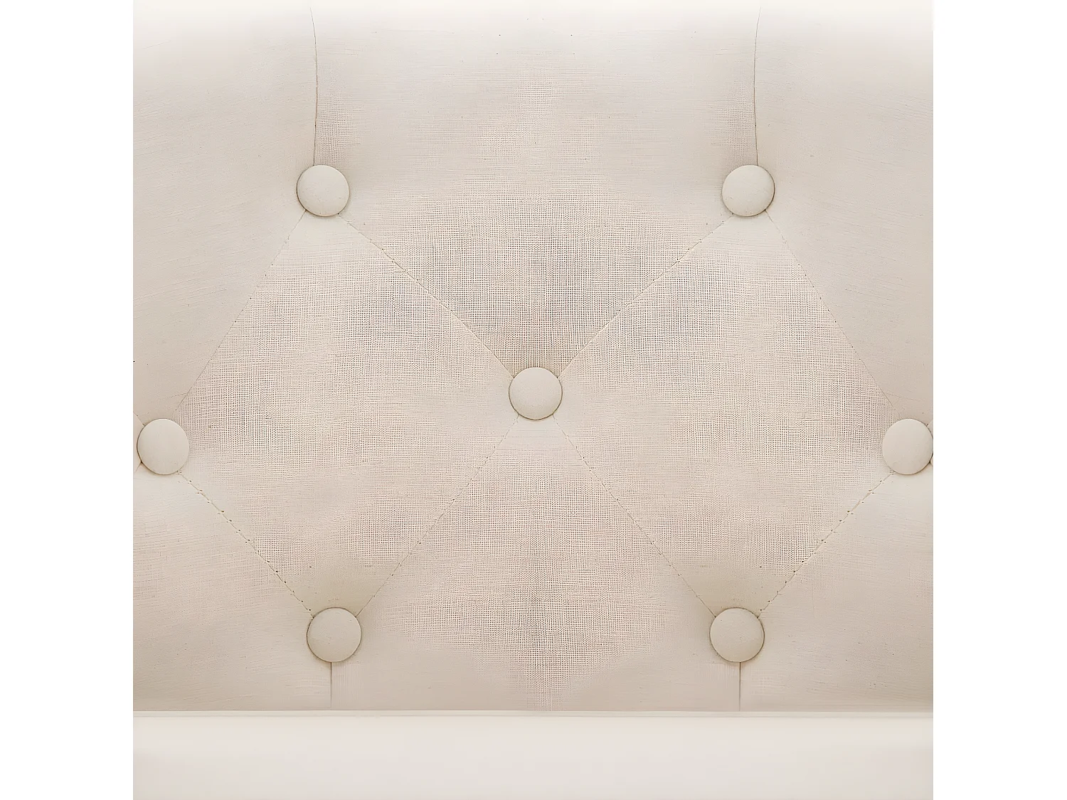 Sillón de tela beige