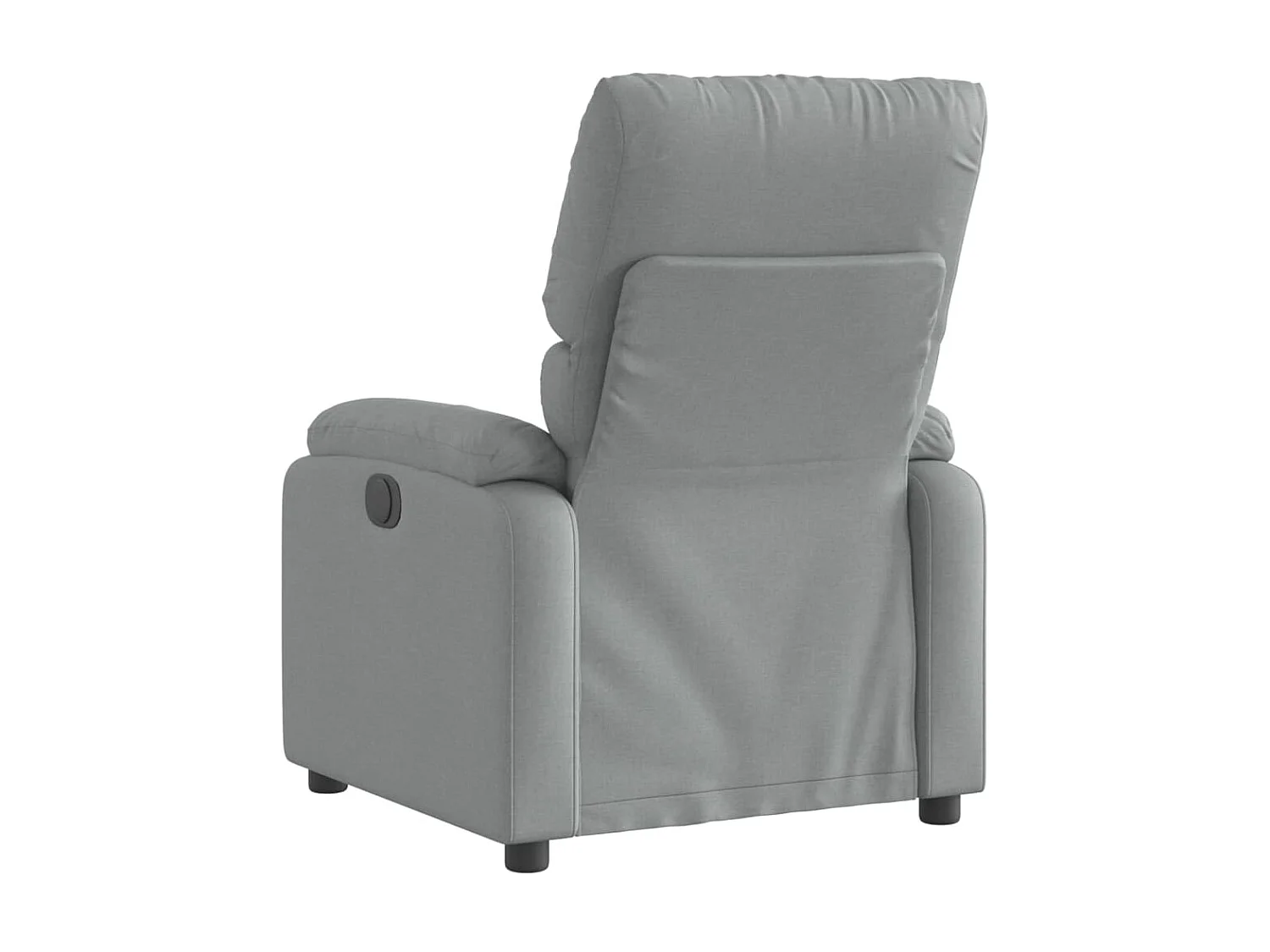 Fauteuil inclinable Gris clair Tissu