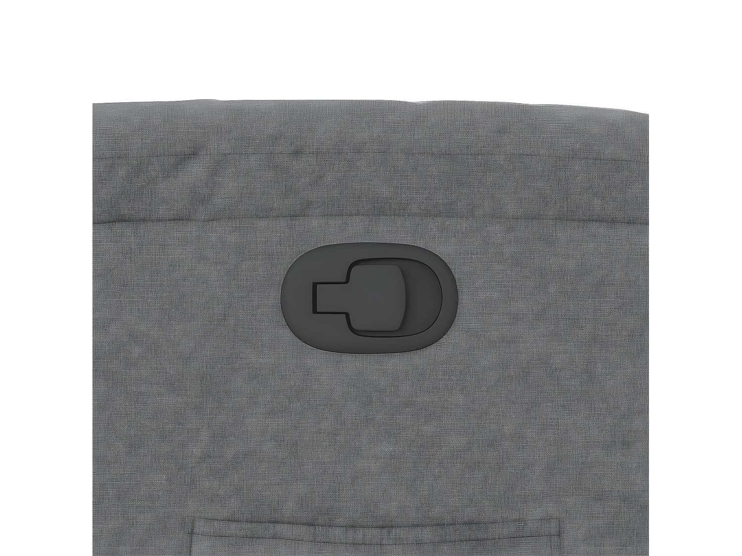 Fauteuil inclinable Gris clair Tissu