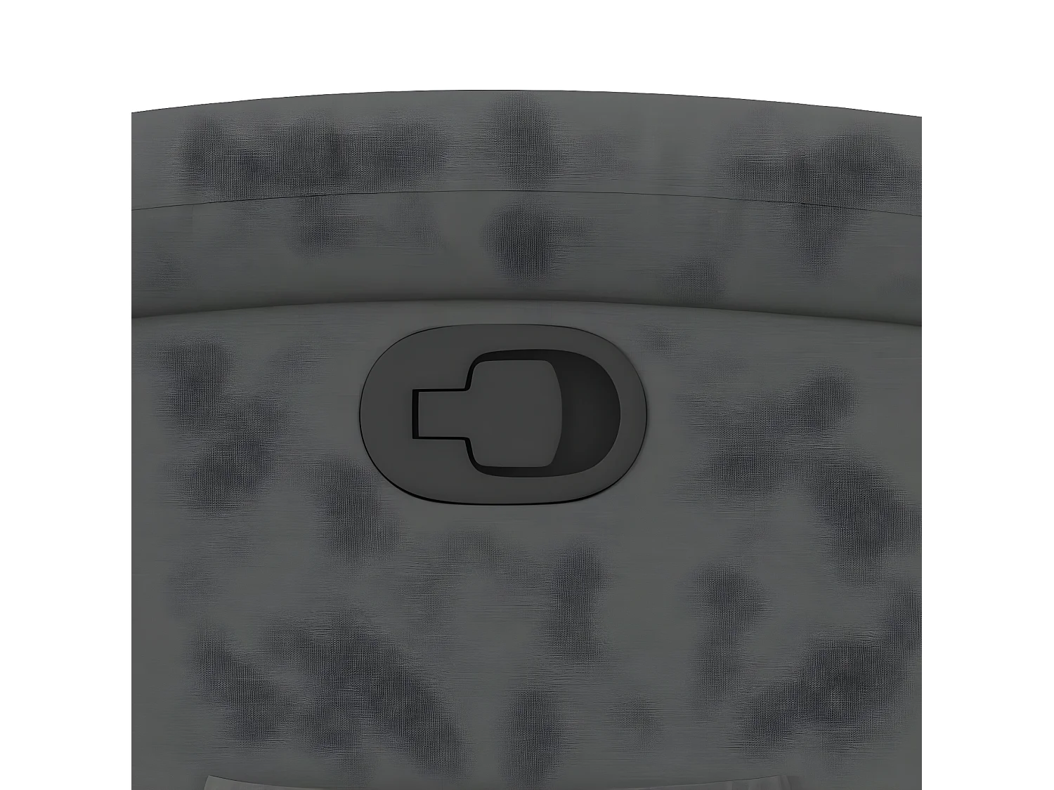 Fauteuil inclinable Gris foncé Tissu