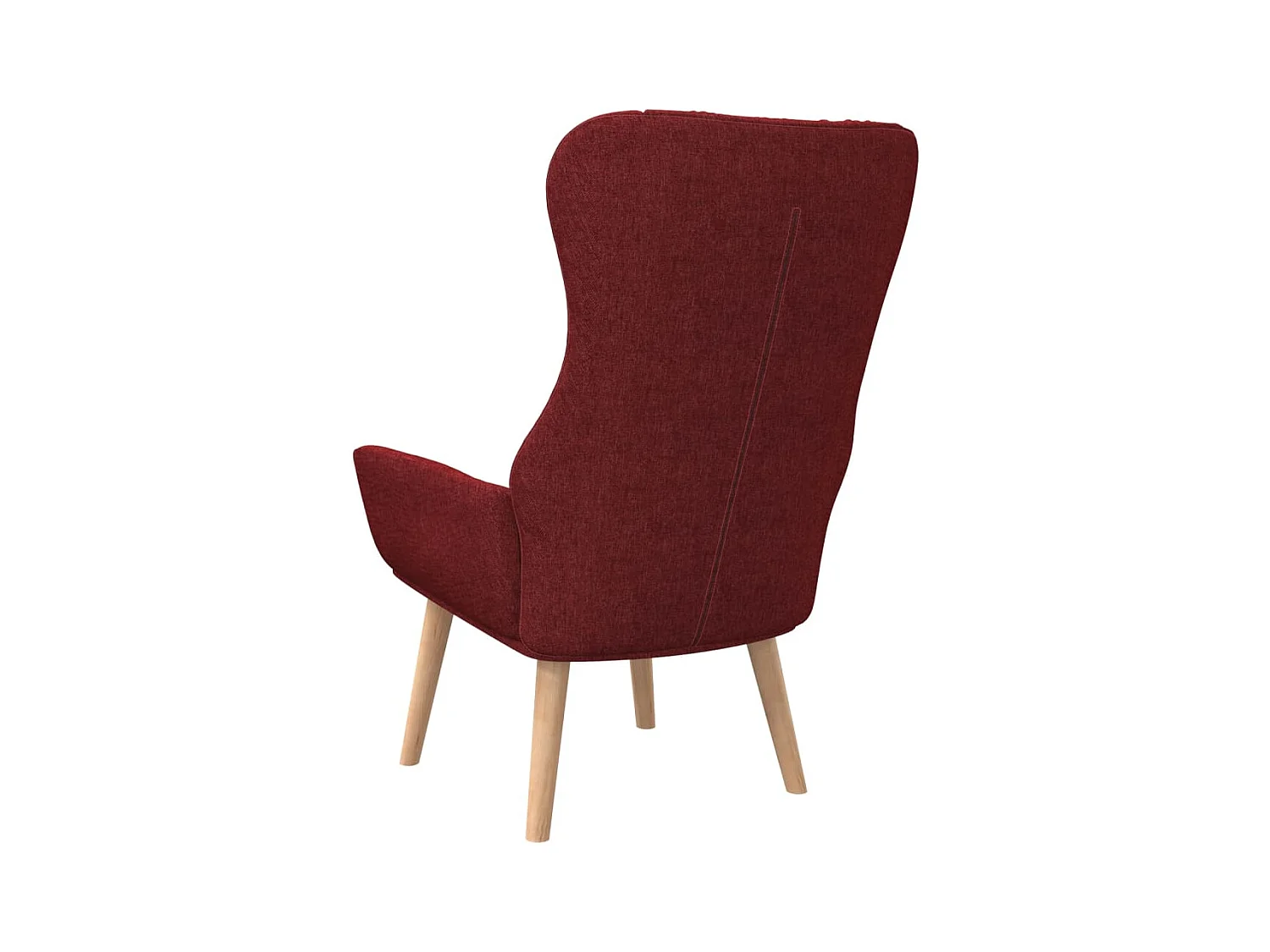 Chaise de relaxation Rouge bordeaux Tissu