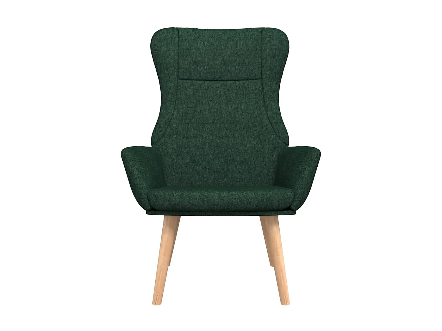 Entspannungsstuhl Dunkelgrüner Stoff